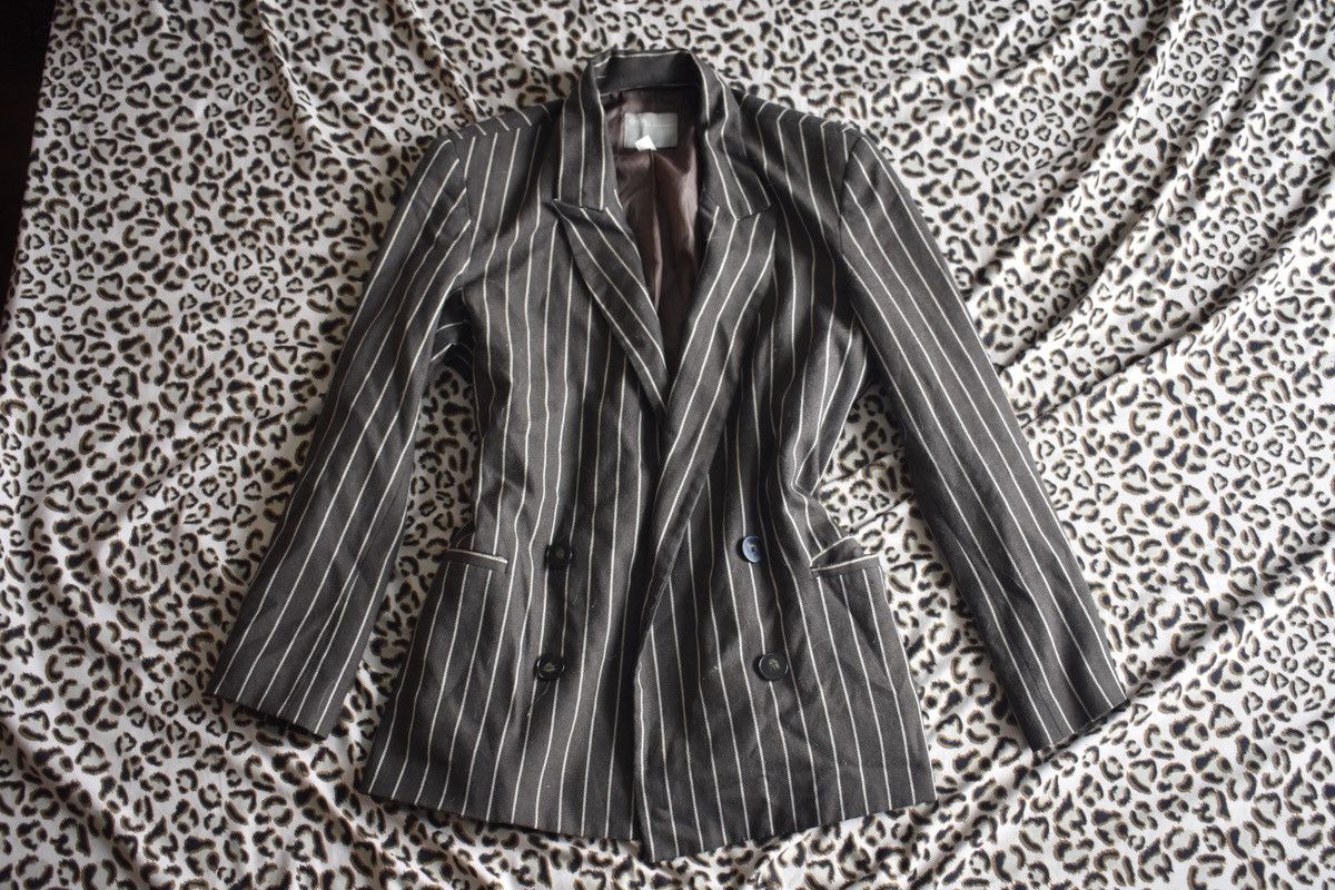 Asos Dadcore Asos Striped Jacket Size XS / US 0-2 / IT 36-38 - 1 Thumbnail