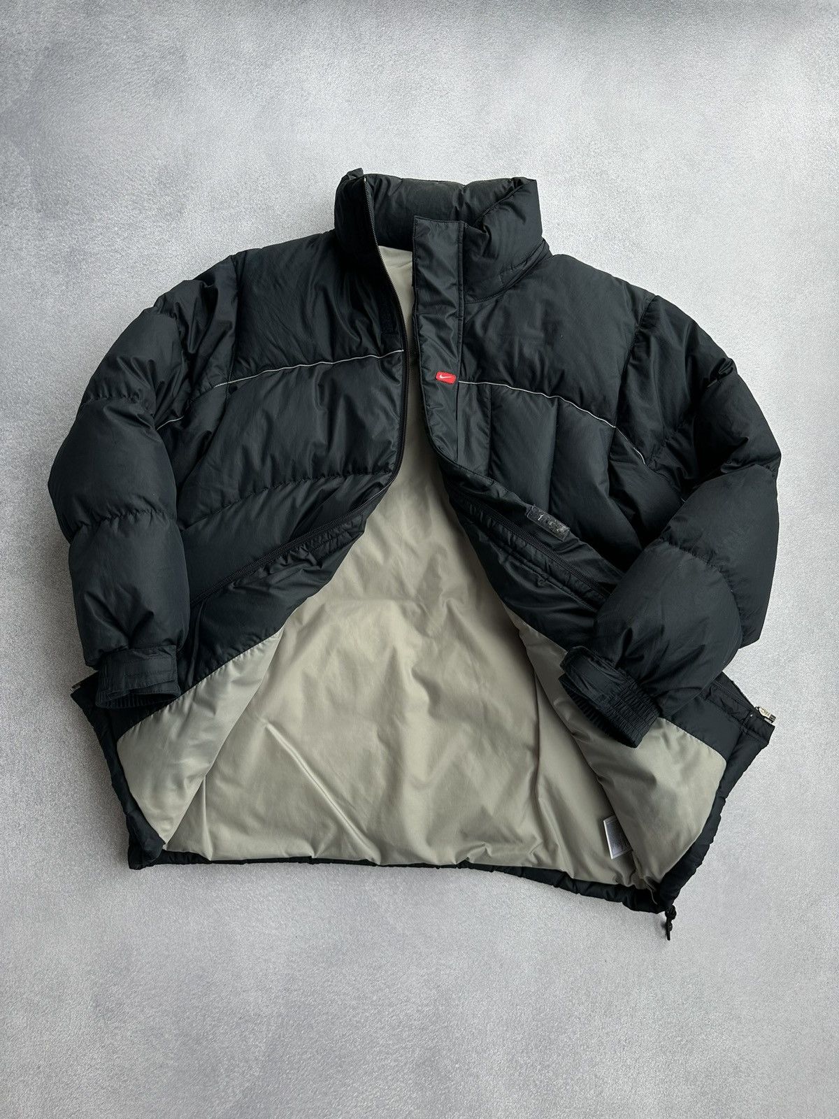 Nike × Vintage Vintage Nike Streetwear Y2K Puffer Jacket Size US S / EU 44-46 / 1 - 17 Thumbnail