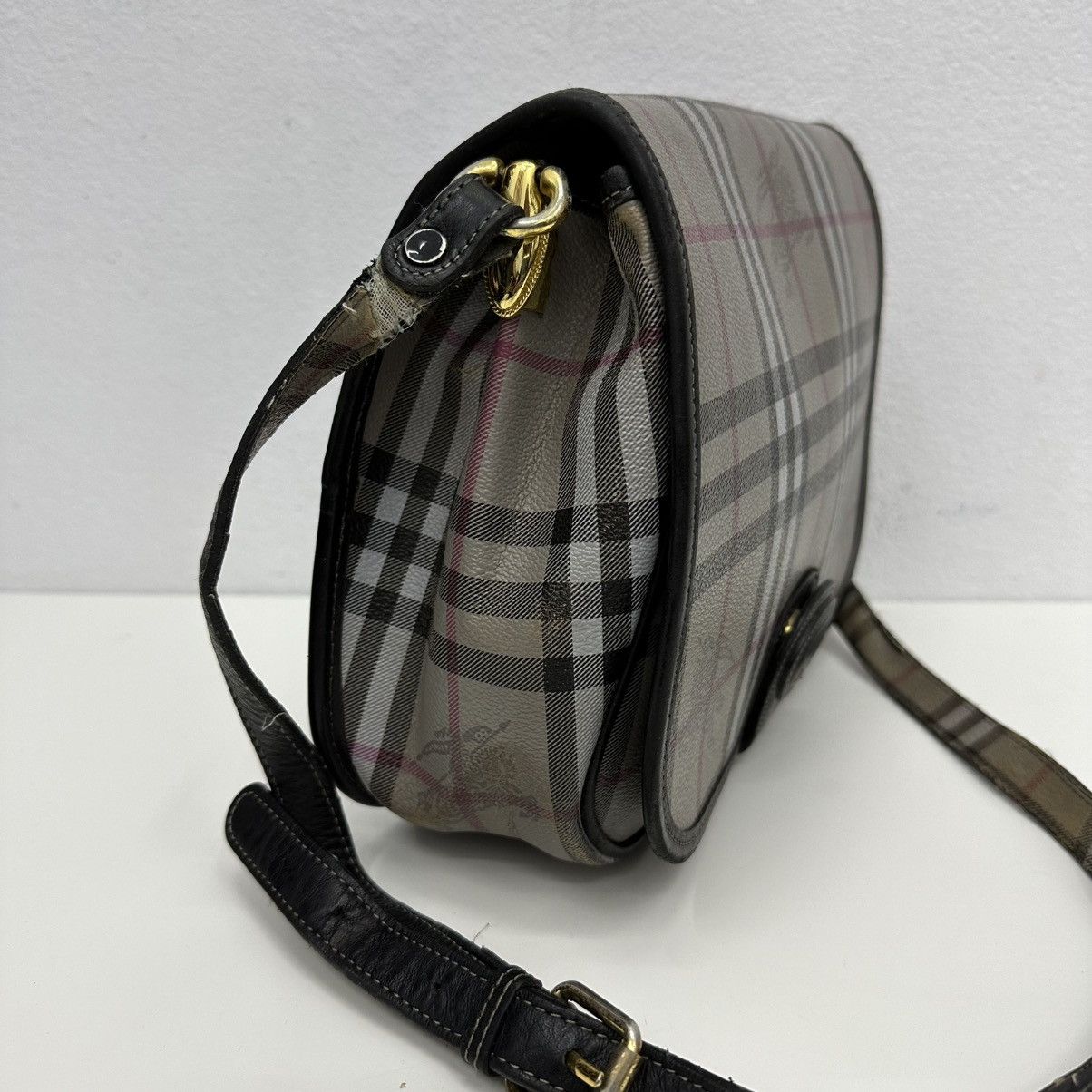 Burberry AUTHENTIC VINTAGE BURBERRYS NOVA CHECK GREY SHOULDER BAG Size ONE SIZE - 3 Thumbnail