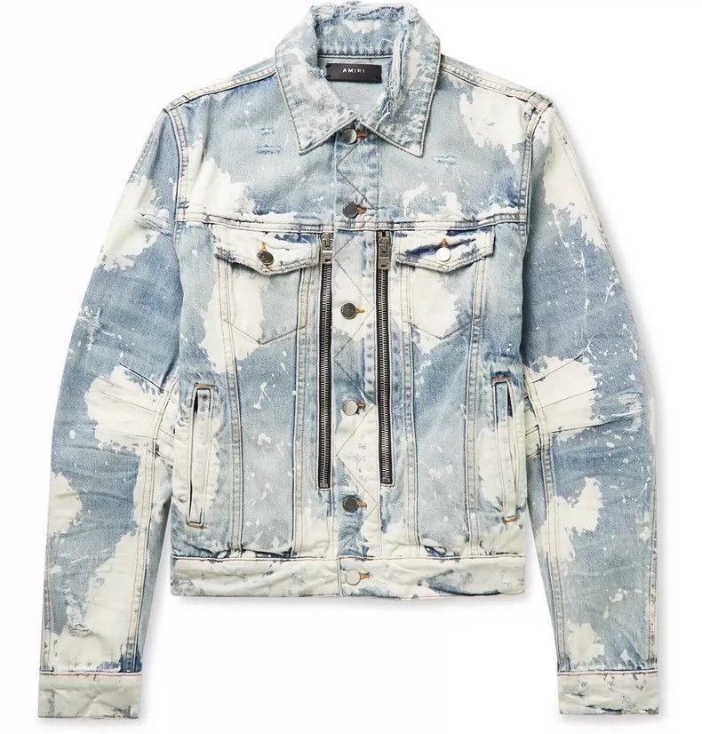 Amiri AmiriMX2 bleaching and splashing ink to destroy the denim j Size US S / EU 44-46 / 1 - 2 Thumbnail