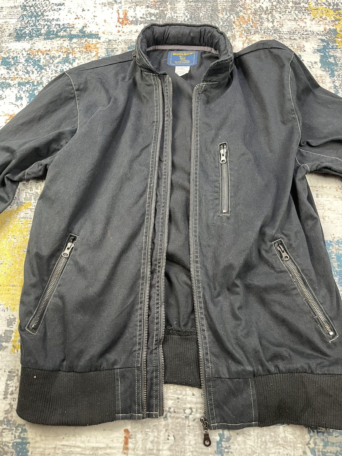 Woolrich Woolen Mills Woolrich 2 Way Adjustable Fit Hooded Zipper Jacket Size US L / EU 52-54 / 3 - 12 Thumbnail