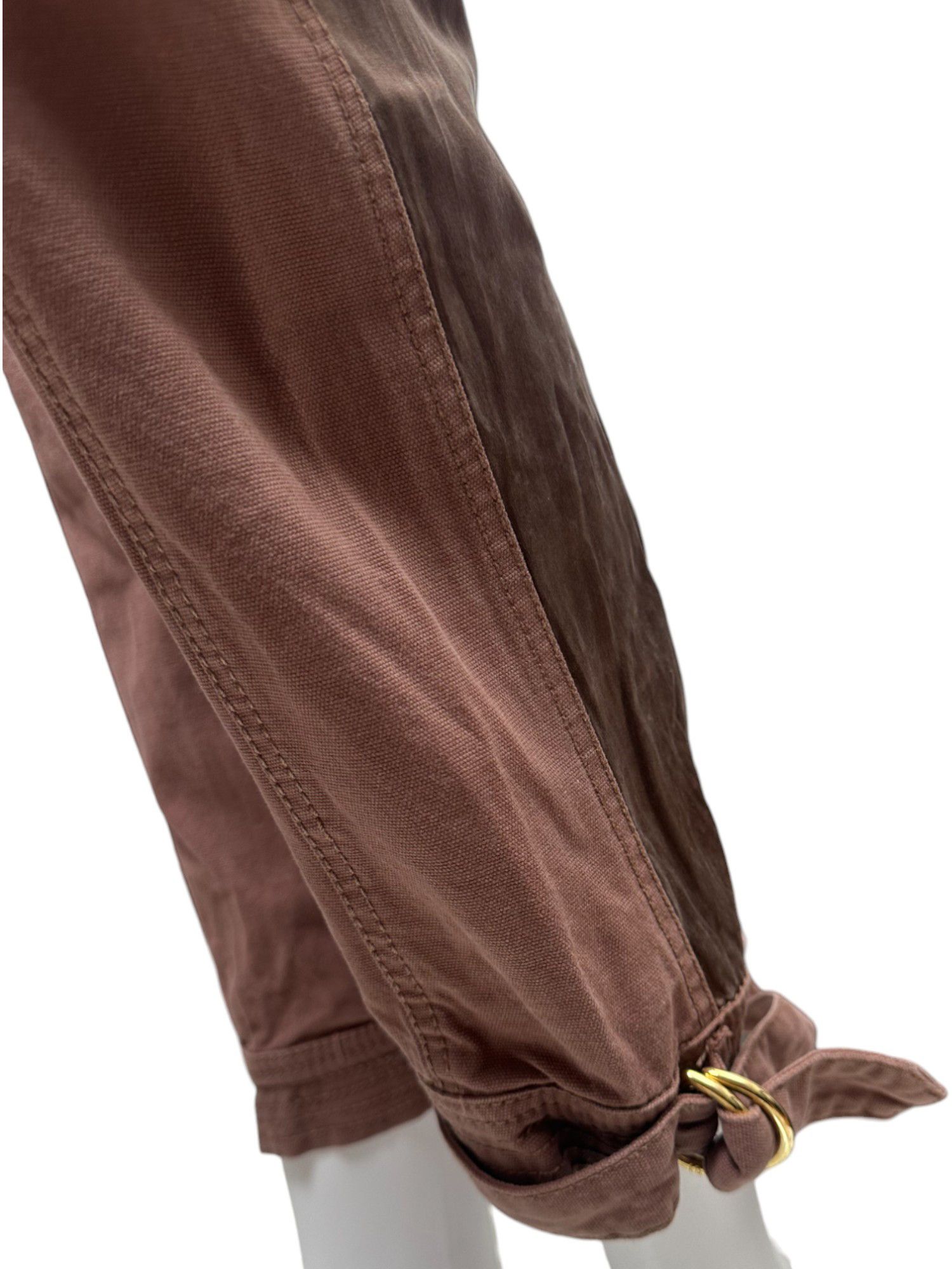 Roberto Cavalli Roberto Cavalli S/S 2005 Bondage Burgundy Pants Size 28" / US 6 / IT 42 - 9 Thumbnail