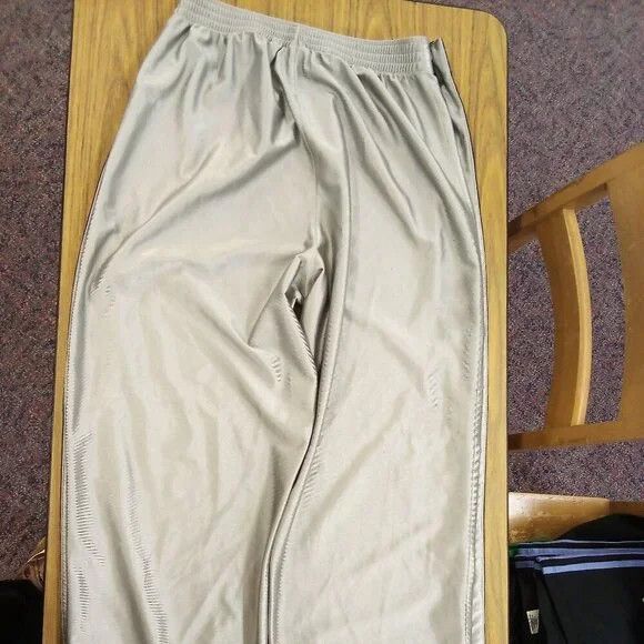 Adidas Vintage Adidas 3 Stripe Snap Button Sweat Pants Joggers Size US 32 / EU 48 - 8 Thumbnail