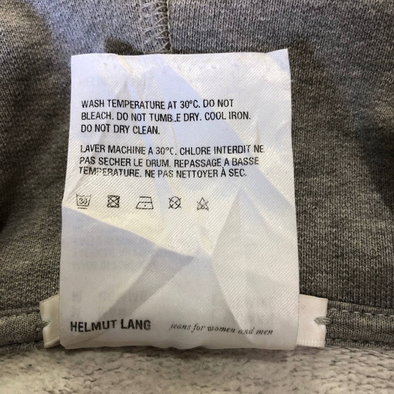 Helmut Lang Helmut Lang HL Logo embroidered hoodie Size US M / EU 48-50 / 2 - 9 Thumbnail