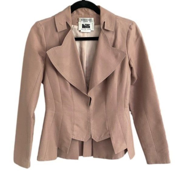 Givenchy Vintage Givenchy Pink Asymmetric Blazer ASO Kendall Jenner