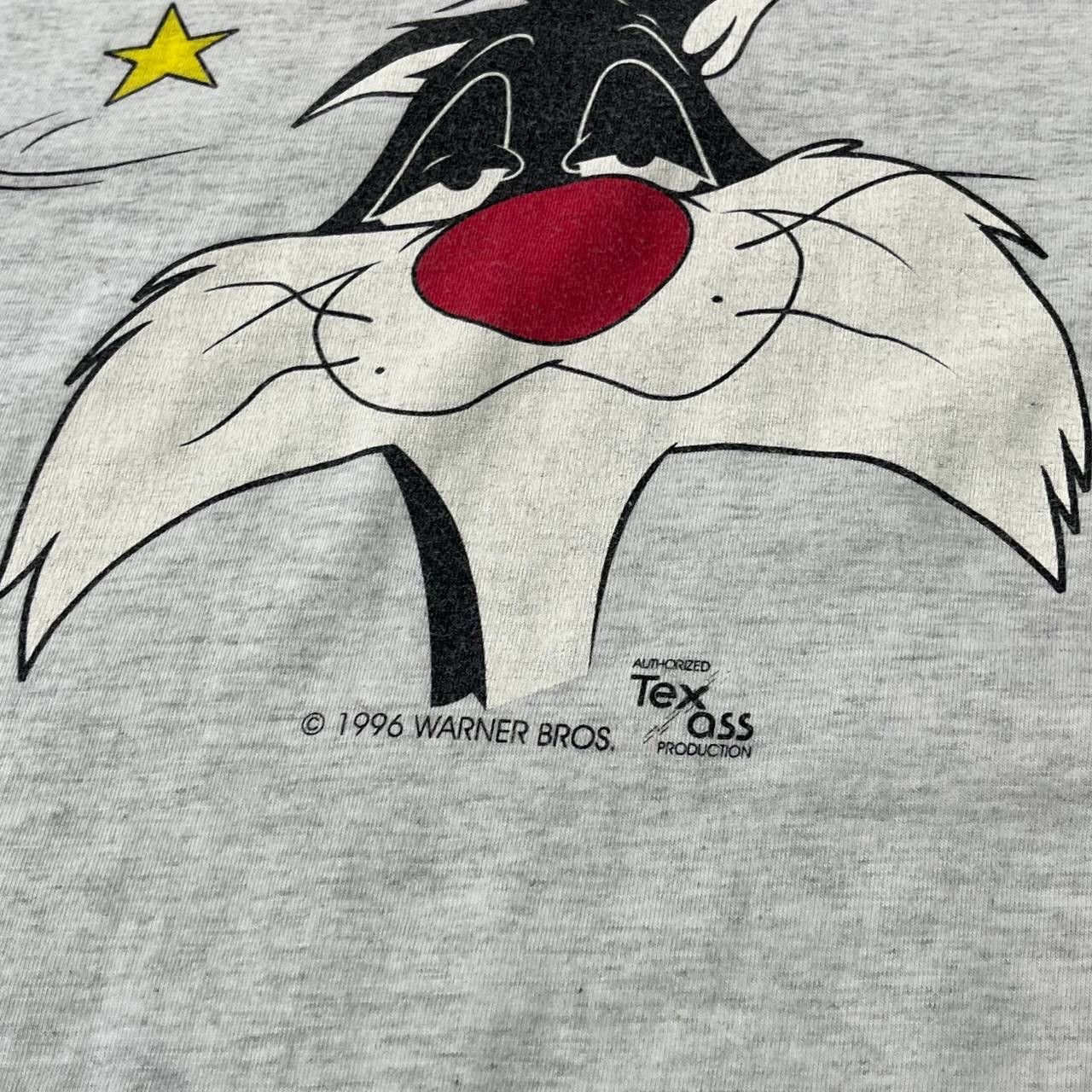 Vintage Vintage 1996 Tweety Bird Sylevester Looney T-Shirt Size US L / EU 52-54 / 3 - 15 Thumbnail