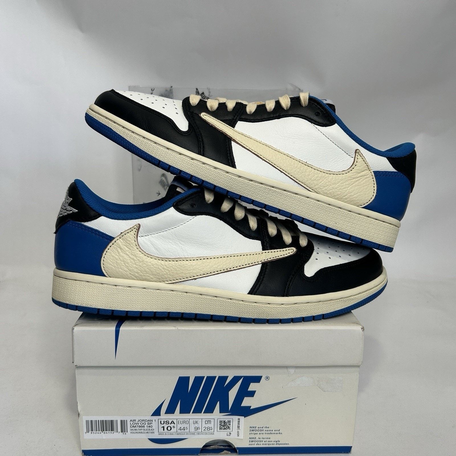 Nike Air Jordan 1 Retro Low OG SP X Travis Scott “Fragment”