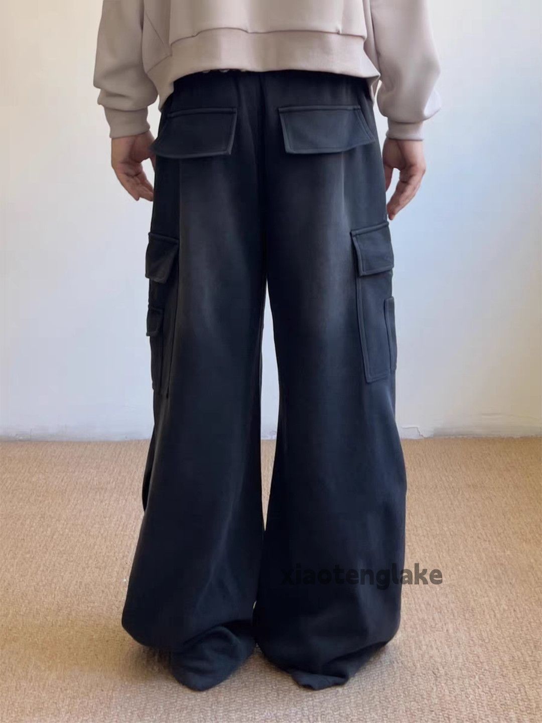 Vintage xz vintage distressed faded loose baggy sweatpants Size US 28 / EU 44 - 3 Thumbnail
