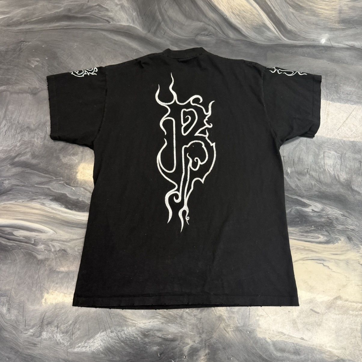 Balenciaga Balenciaga Darkwave Tee Size US L / EU 52-54 / 3 - 2 Thumbnail