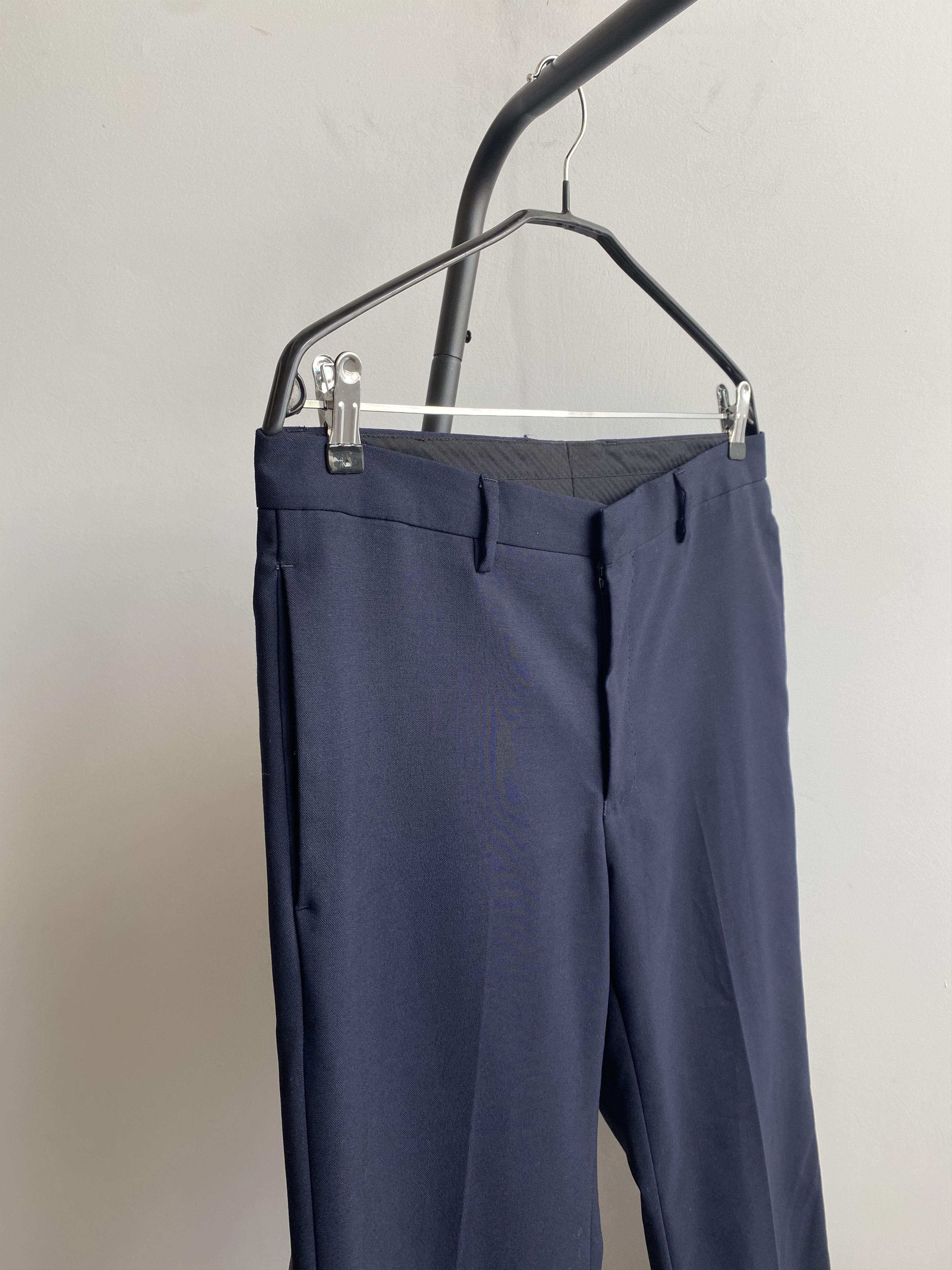 Dior DIOR Uniform Tailored Wool Classic Trousers Size 44S - 3 Thumbnail