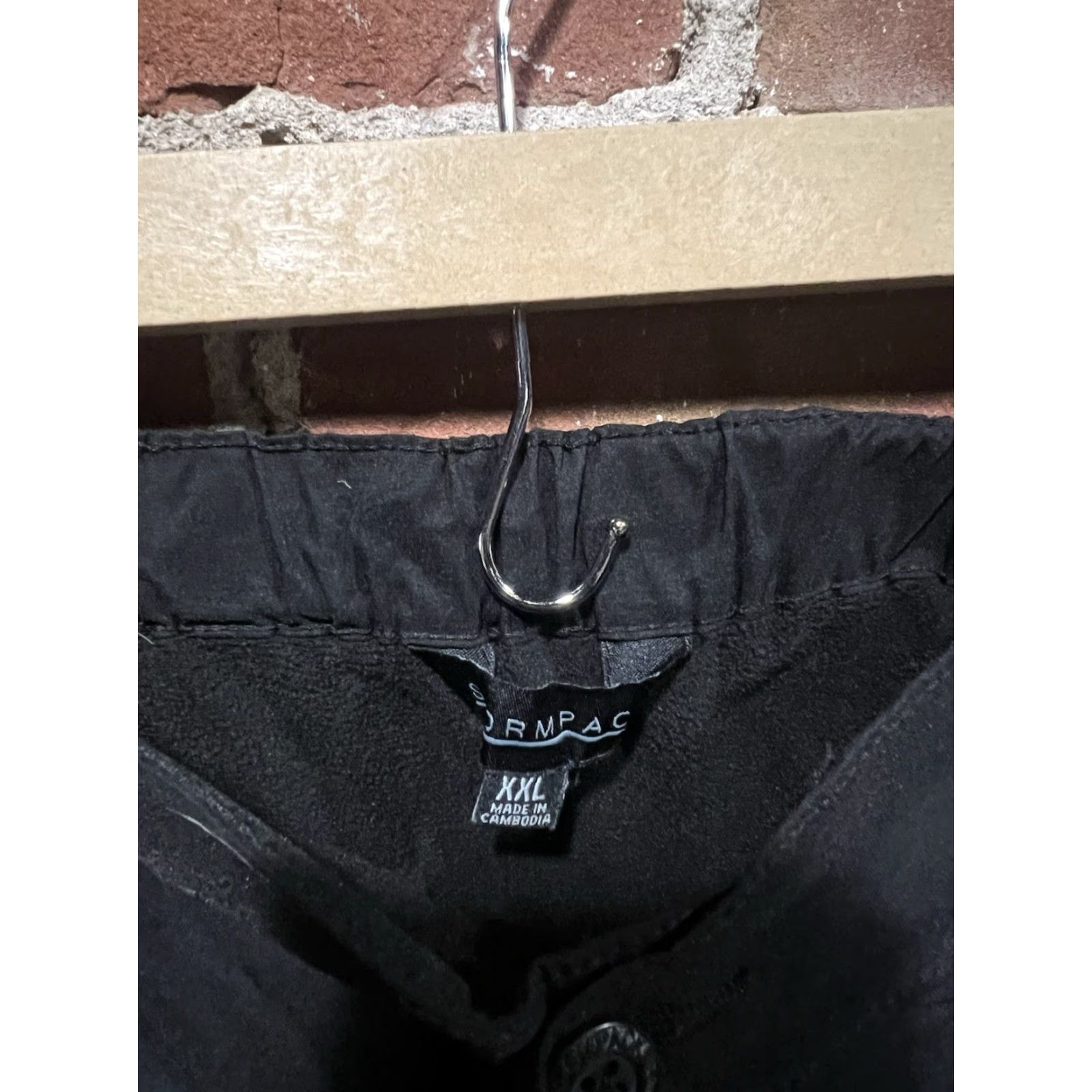 Vintage Stormpack Womens Black Fleece Lined Outdoor Pants 2XL Size 40" / US 18 - 3 Thumbnail