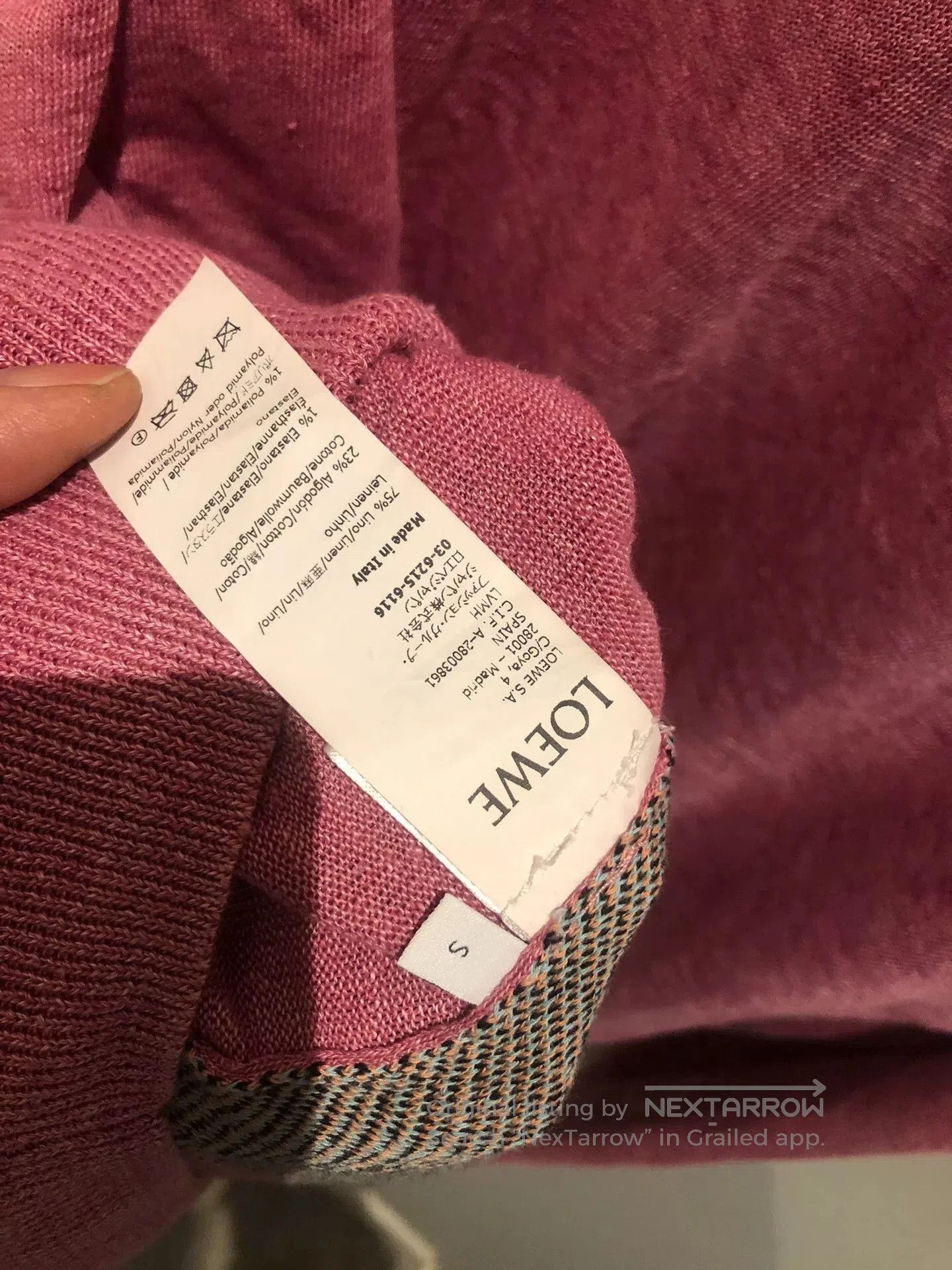 Loewe LOEWE Paula's Ibiza Pink Knit. Size S / US 4 / IT 40 - 6 Thumbnail