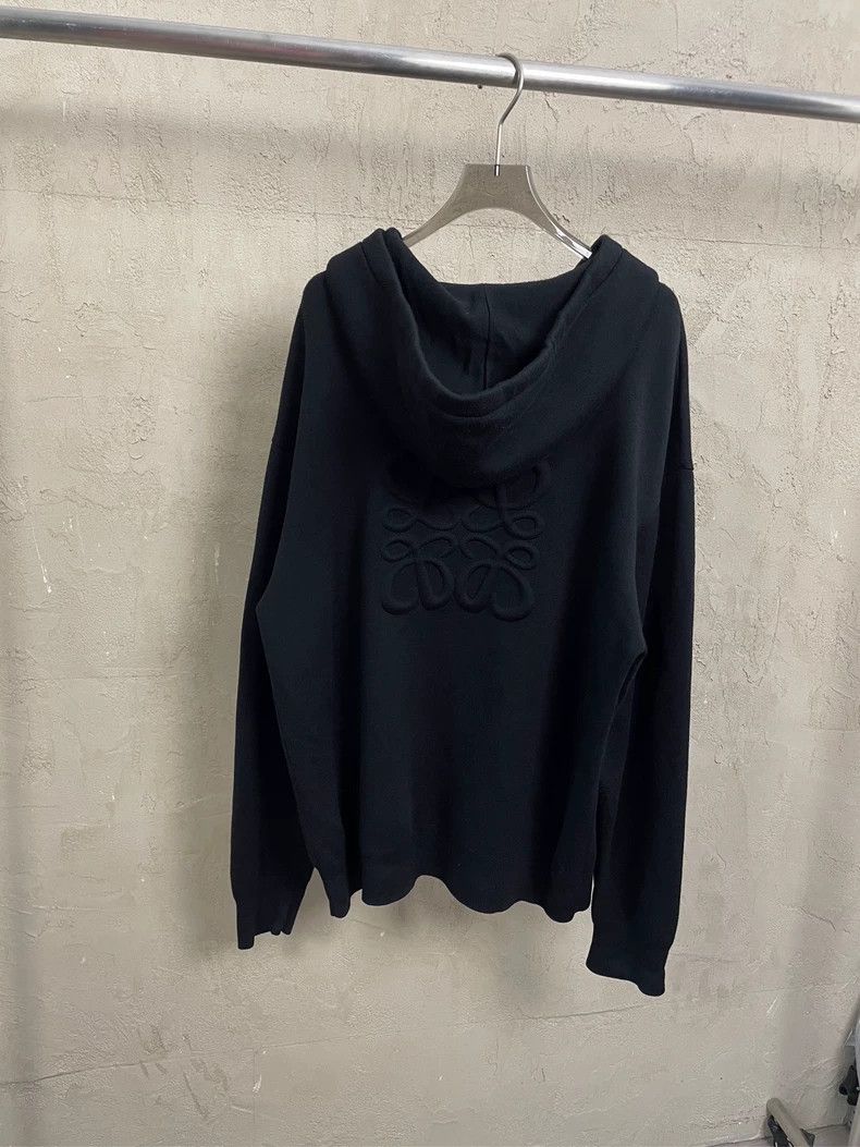 Loewe loewe Black large back logo wool zip-up jacket 2506-Nextarr Size US L / EU 52-54 / 3 - 2 Thumbnail
