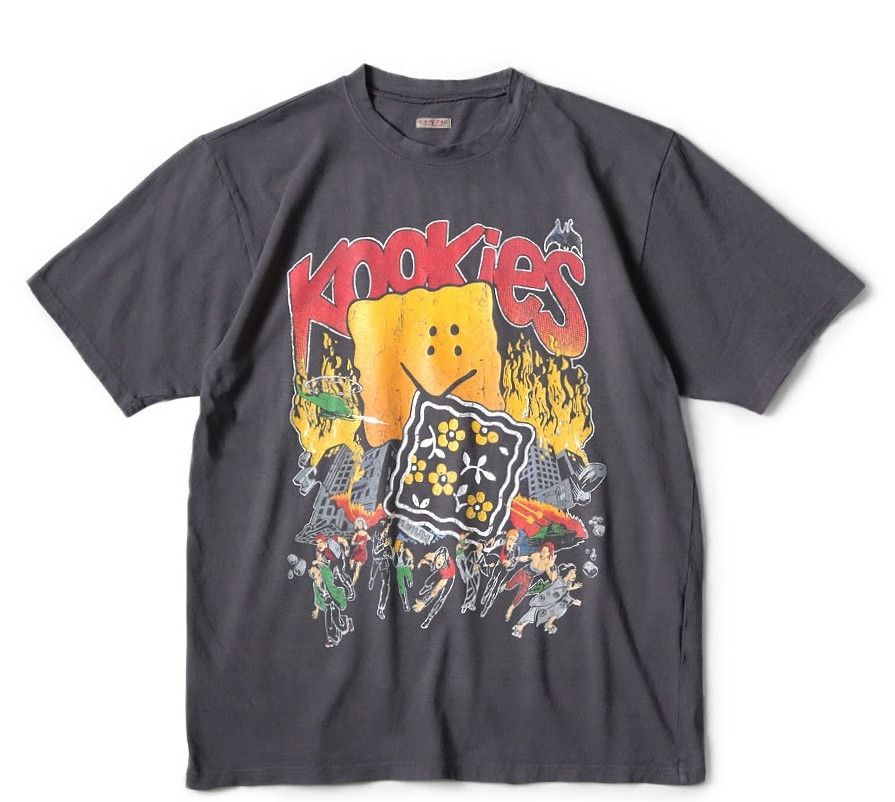 Kapital Kapital BUSTER PECKISH BOWY Tenjiku Crew Tee sumiguro new XL Size US XL / EU 56 / 4 - 1 Thumbnail