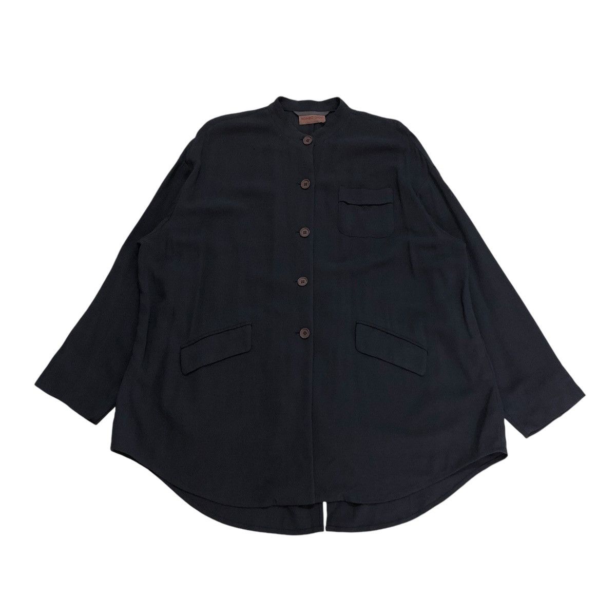 Romeo Gigli 🔥VINTAGE 80’s SAMPLE BUTTON JACKET ROMEO GIGLI RUNWAY PICK Size US M / EU 48-50 / 2 - 2 Thumbnail