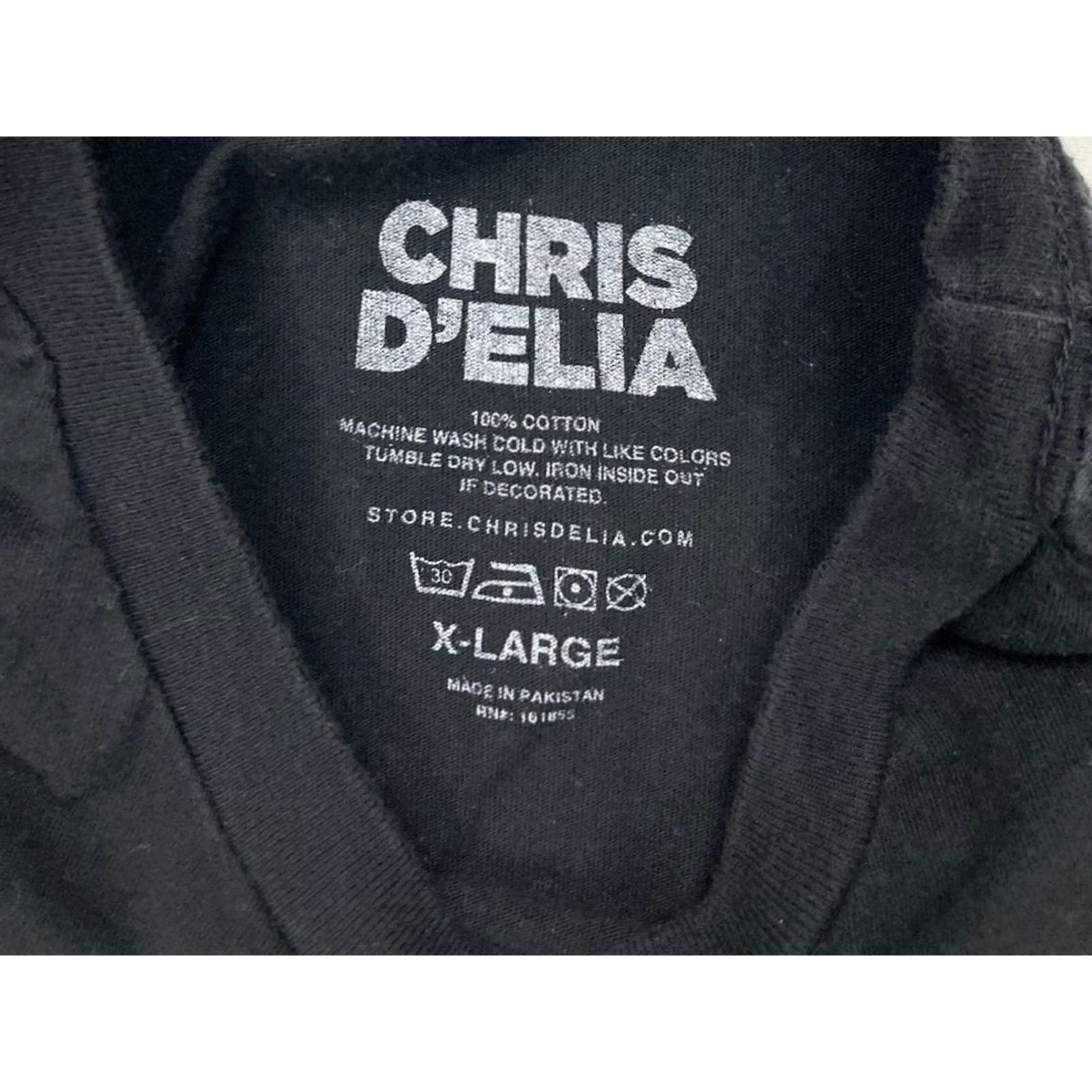 Olive Chris D'elia Don't Push Me Live Graphic T-shirt Men XL Black Comedy Shirt Size US XL / EU 56 / 4 - 5 Thumbnail