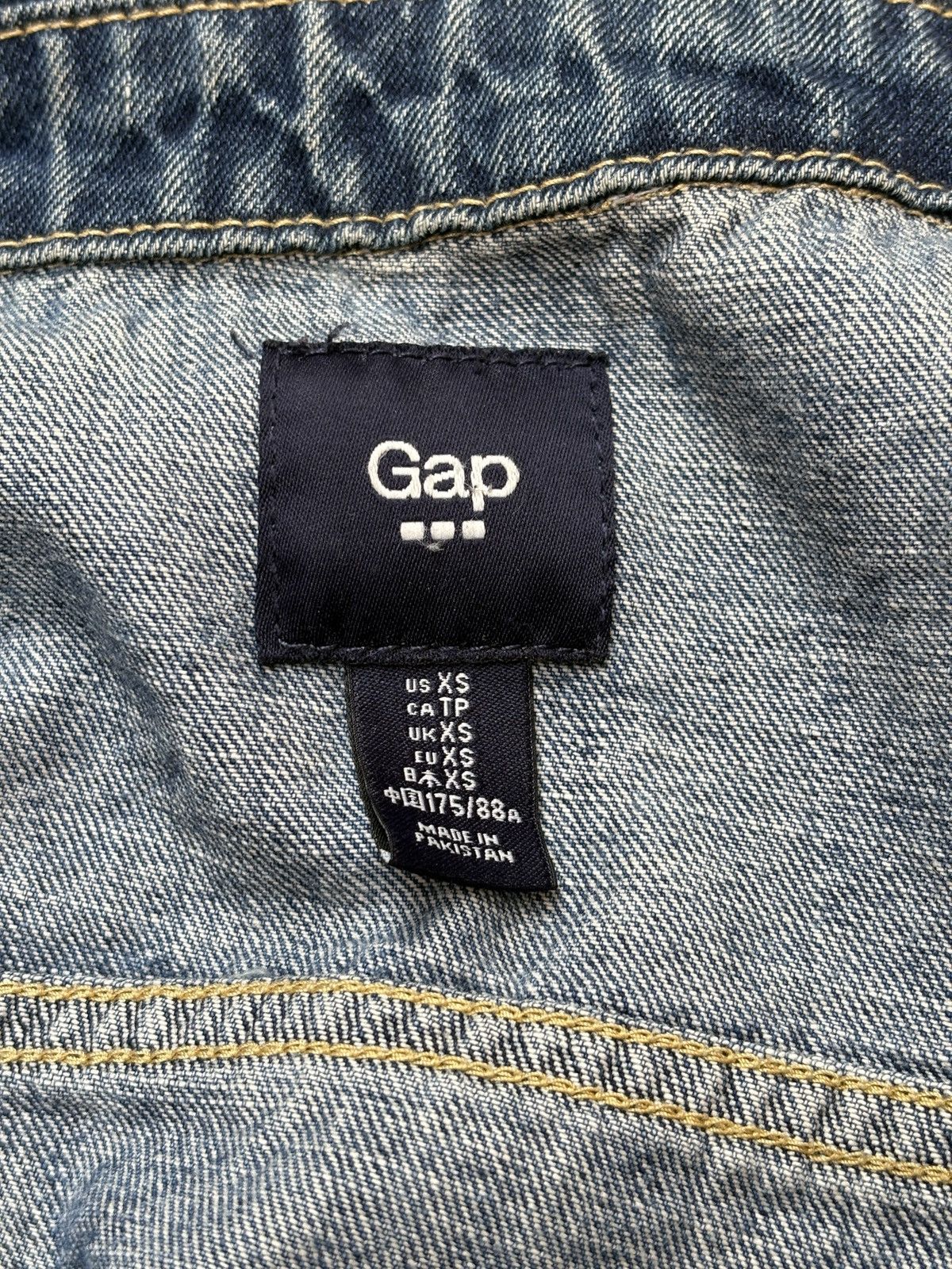 Gap × Vintage Gap Denim Jacket Size US XS / EU 42 / 0 - 5 Thumbnail