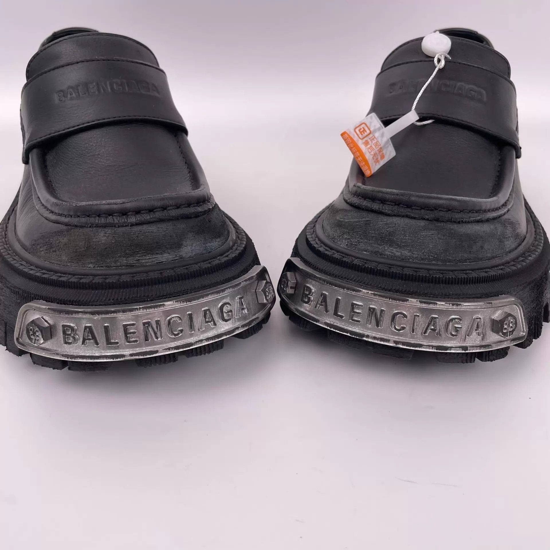 Balenciaga Balenciaga Thick Sole Sneakers Black 36 260325VXCSY03 Size US 5.5 / IT 35.5 - 7 Thumbnail