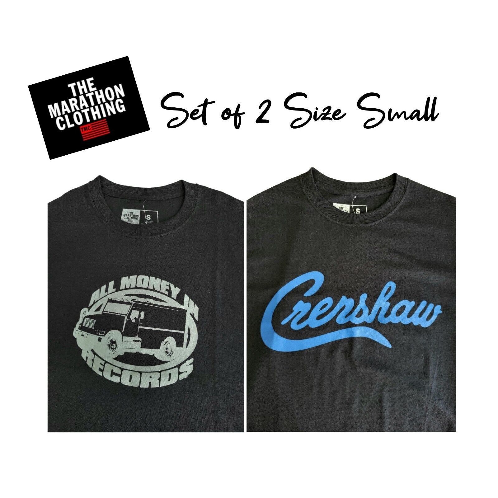 Other NWT The Marathon Clothing 2Pk T-Shirt All Money In Crenshaw Size US S / EU 44-46 / 1 - 1 Thumbnail