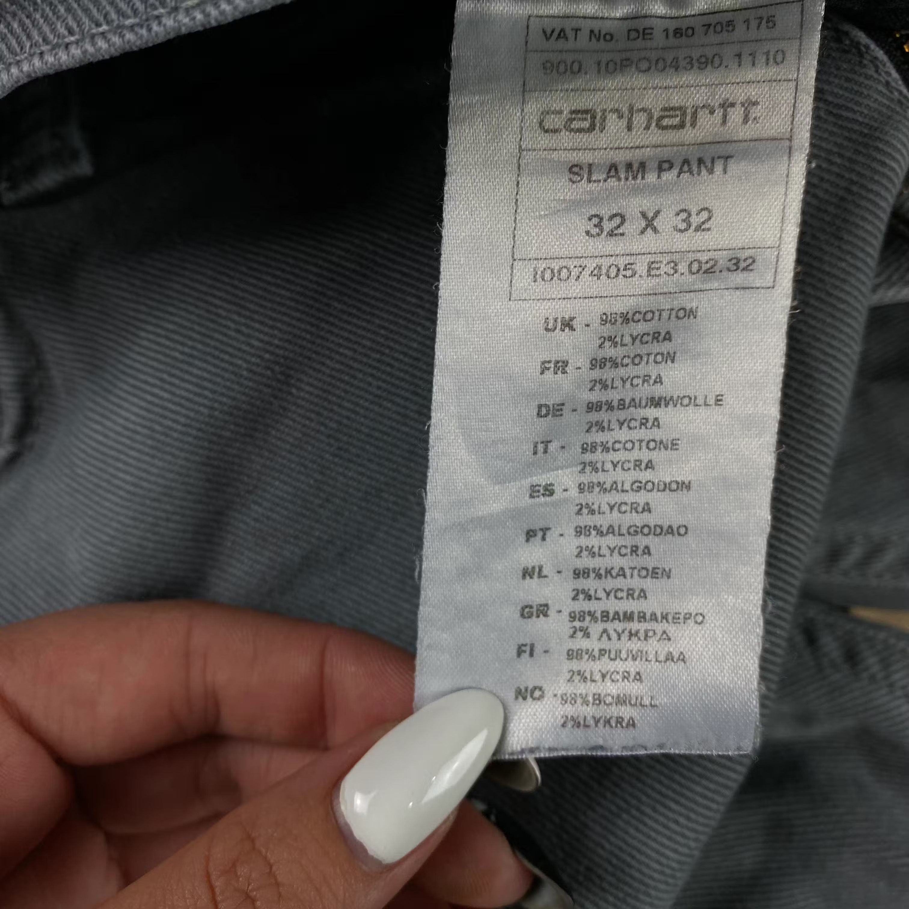 Carhartt × Carhartt Wip × Vintage Mens Jeans Carhartt Size 32 Size US 32 / EU 48 - 5 Thumbnail