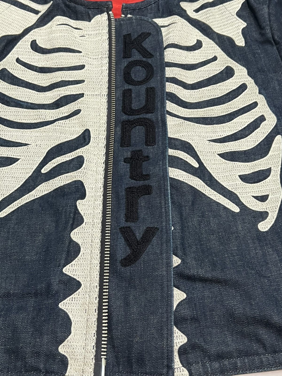 Kapital Kapital Kountry Bones Denim JKT Size US XL / EU 56 / 4 - 4 Thumbnail