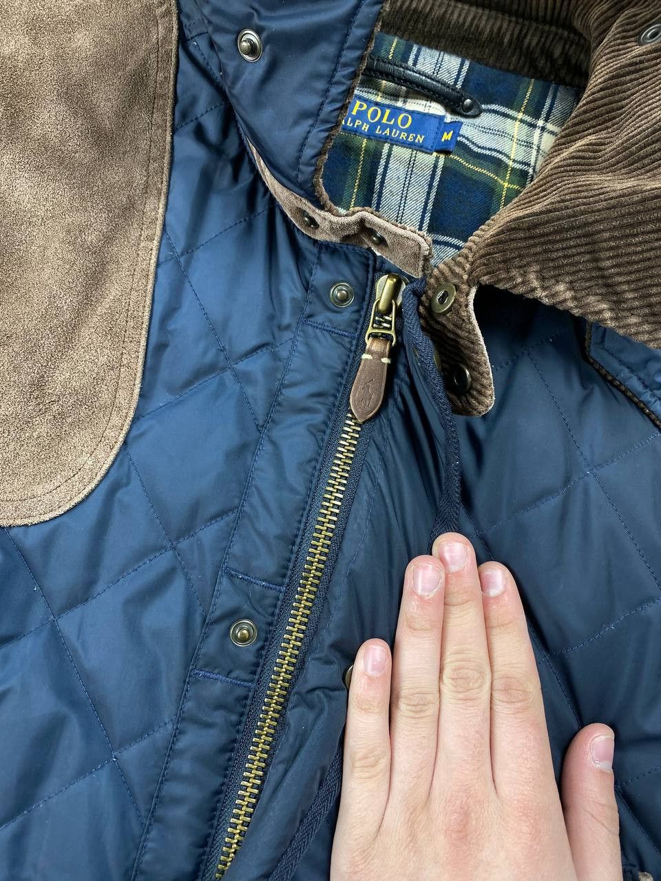 Polo Ralph Lauren Ralph Lauren Navy Blue Quilted Jacket Men Size L Blue Size US M / EU 48-50 / 2 - 7 Thumbnail