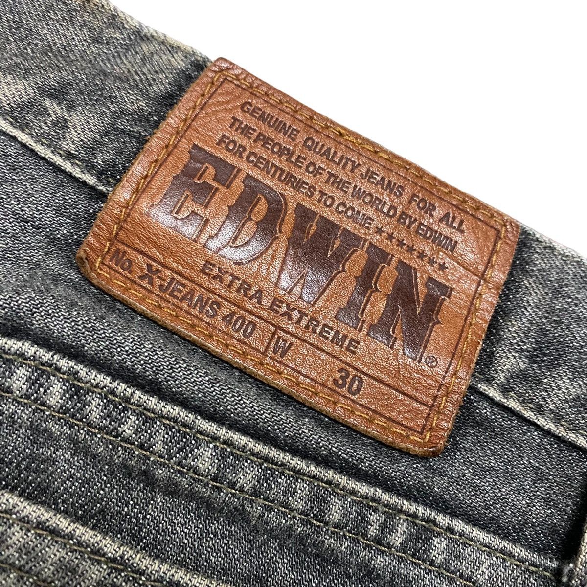 Edwin Flare Jeans Edwin Japan Denim Boot Cut Faded Black Punk Size US 30 / EU 46 - 8 Thumbnail