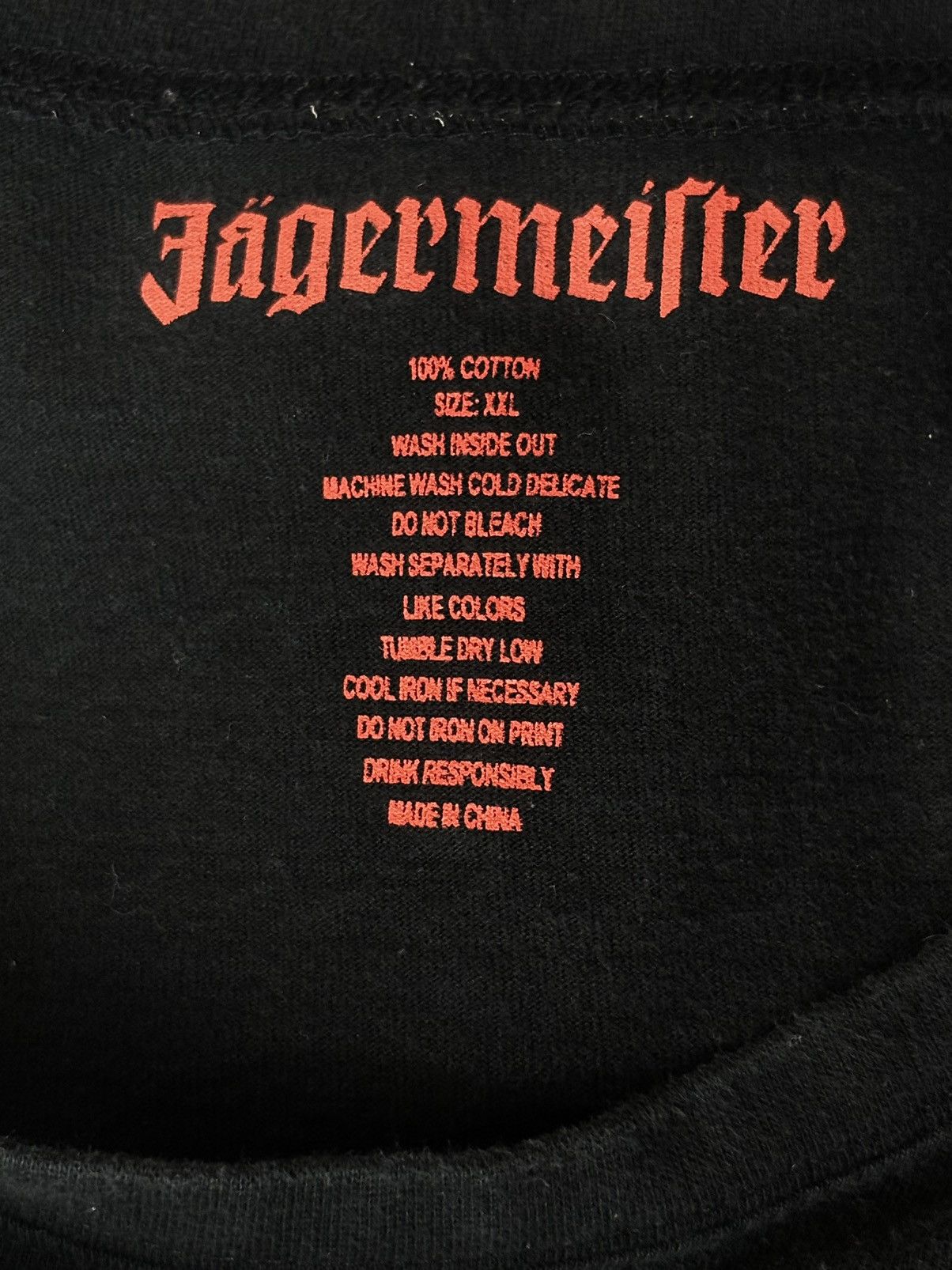Jagermeister Jägermeister Skull Long Sleeve Tee Size US XXL / EU 58 / 5 - 4 Thumbnail