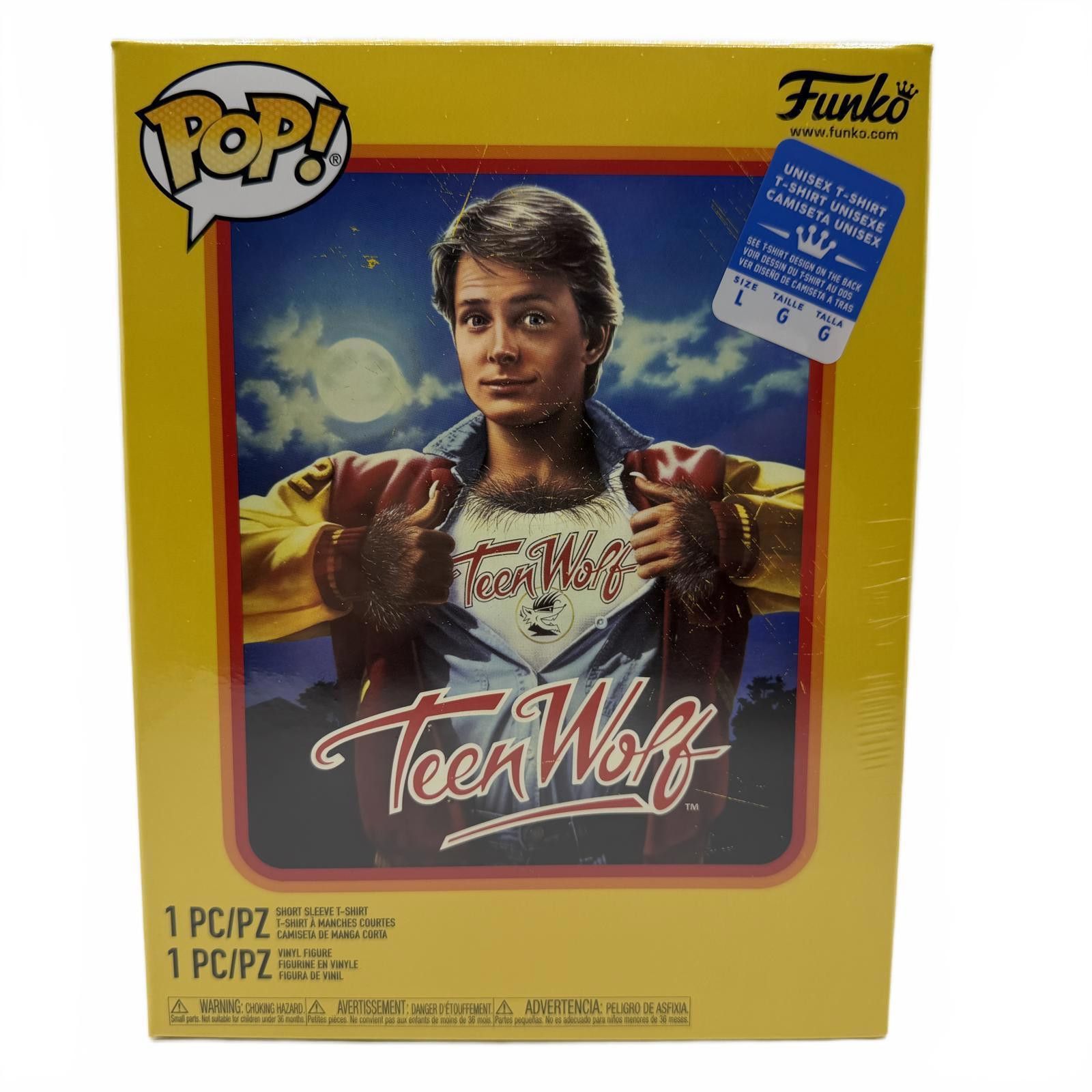 Other Funko POP! Teen Wolf Scott Howard #772 Flocked & Shirt L Size ONE SIZE - 1 Thumbnail