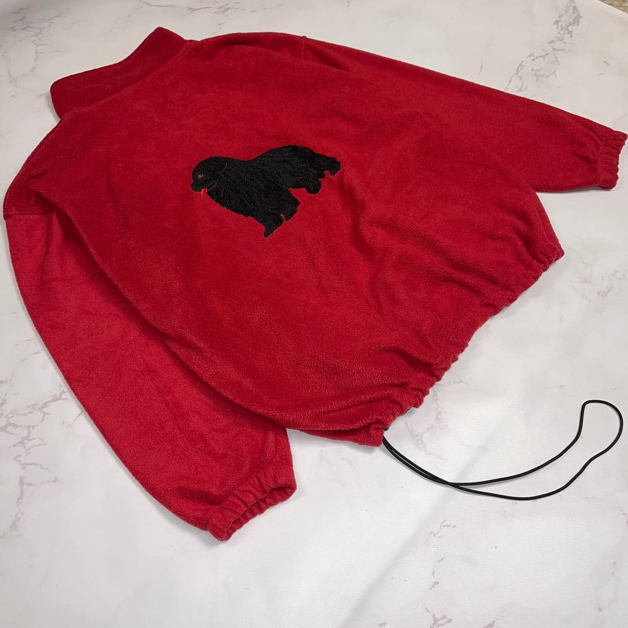 Japanese Brand Vintage Y2k Sherpa Fleece Dogs Animals Screen Stars Size XL Size US XL / EU 56 / 4 - 6 Thumbnail