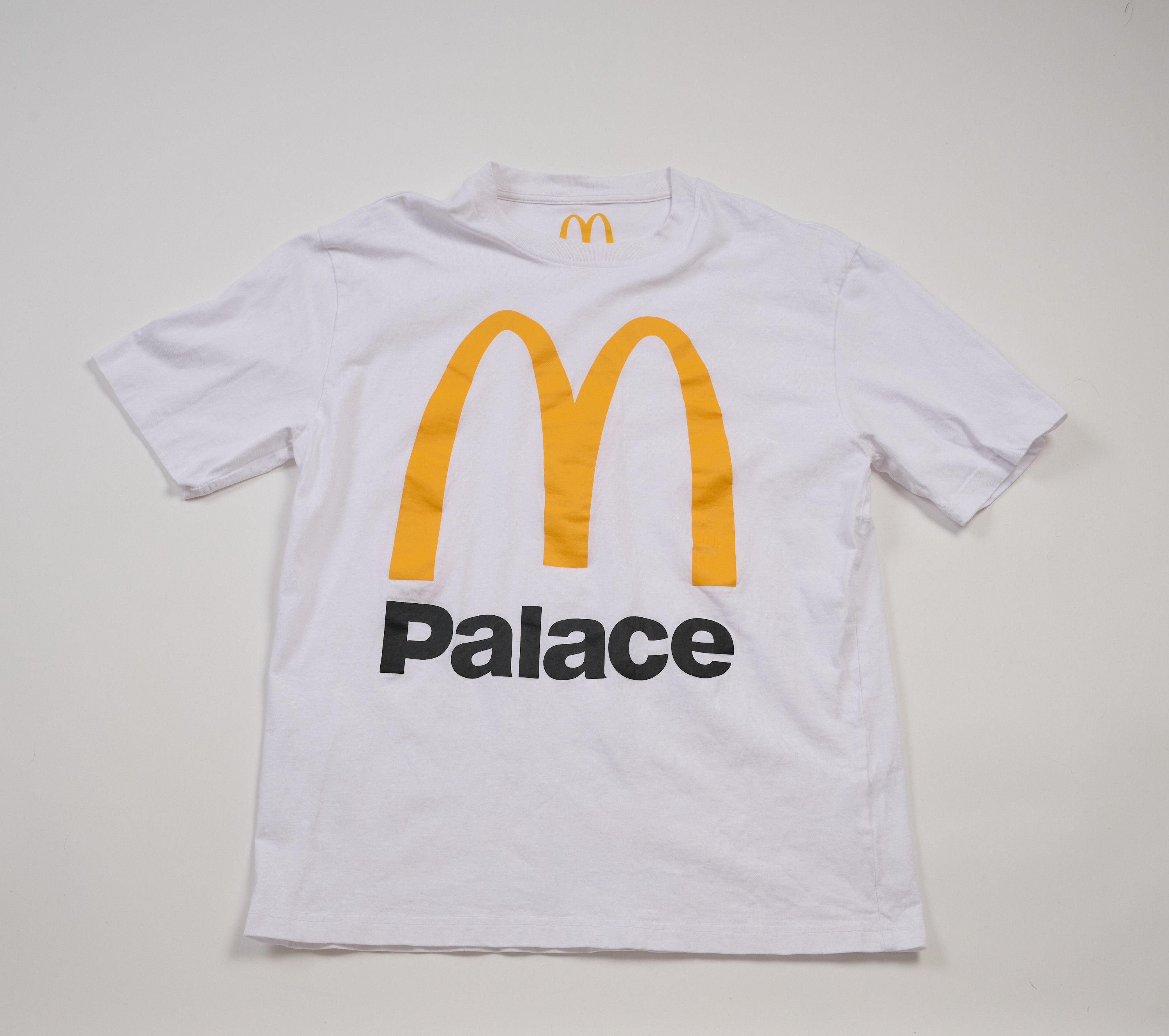 Palace x McDonald’s T-Shirt — White — 2023 — Size L