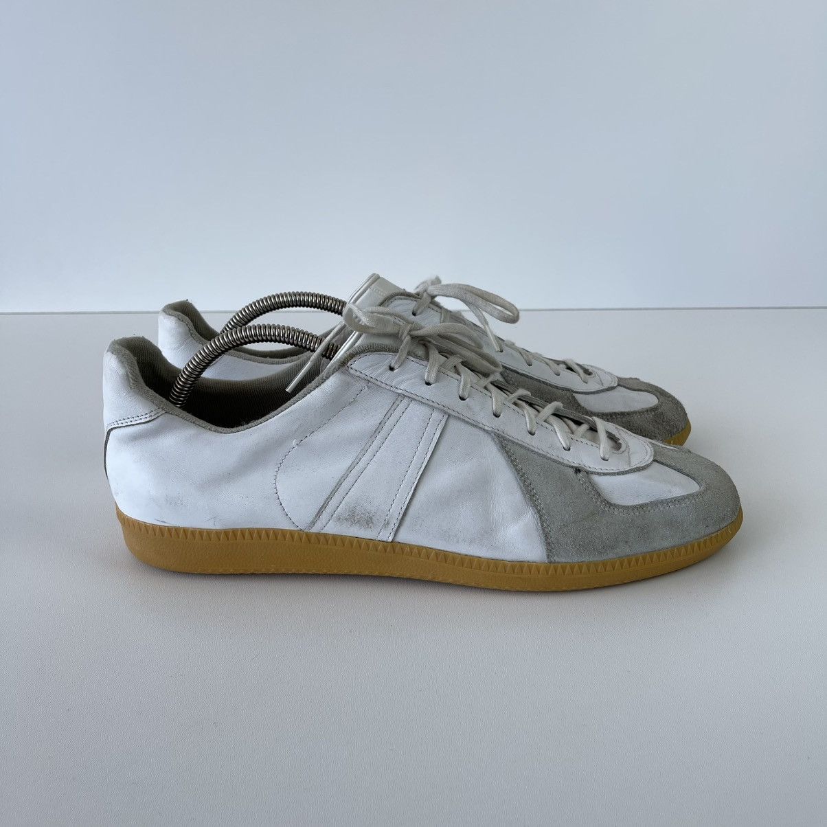 Vintage BW Sport 305 German Army Military Vintage Sneakers White Size US 13 / EU 46 - 2 Thumbnail