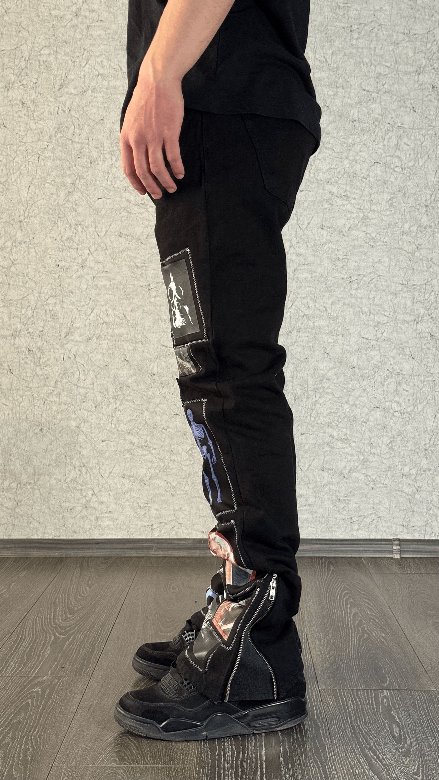 Levi's Levi’s 501 Custom Patchwork Denim Size US 32 / EU 48 - 3 Thumbnail