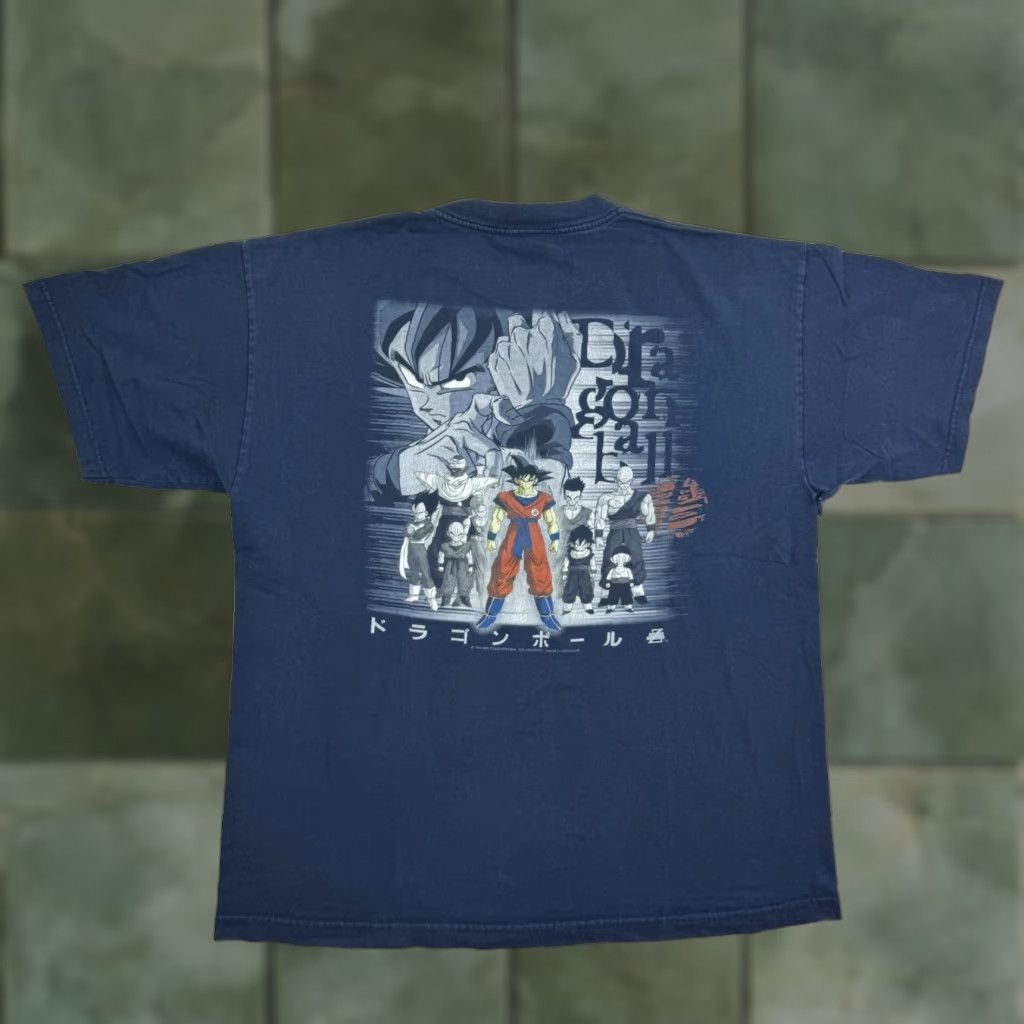 Vintage VINTAGE Dragon Ball Z Shirt Adult Large Blue Graphic Print 90s Anime Goku Tee Mens L Size US L / EU 52-54 / 3 - 1 Thumbnail