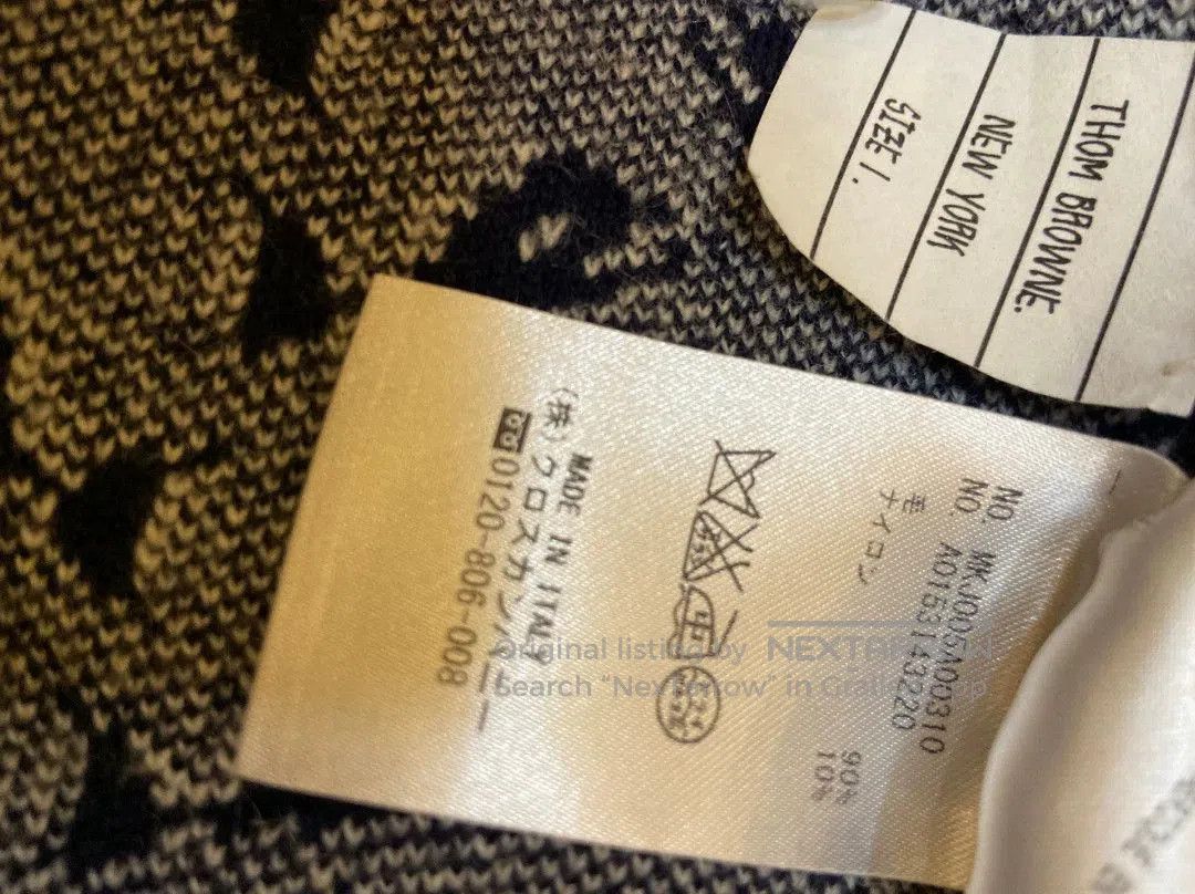 Thom Browne thom browne embroidered whale jacket coat. Size US M / EU 48-50 / 2 - 6 Thumbnail