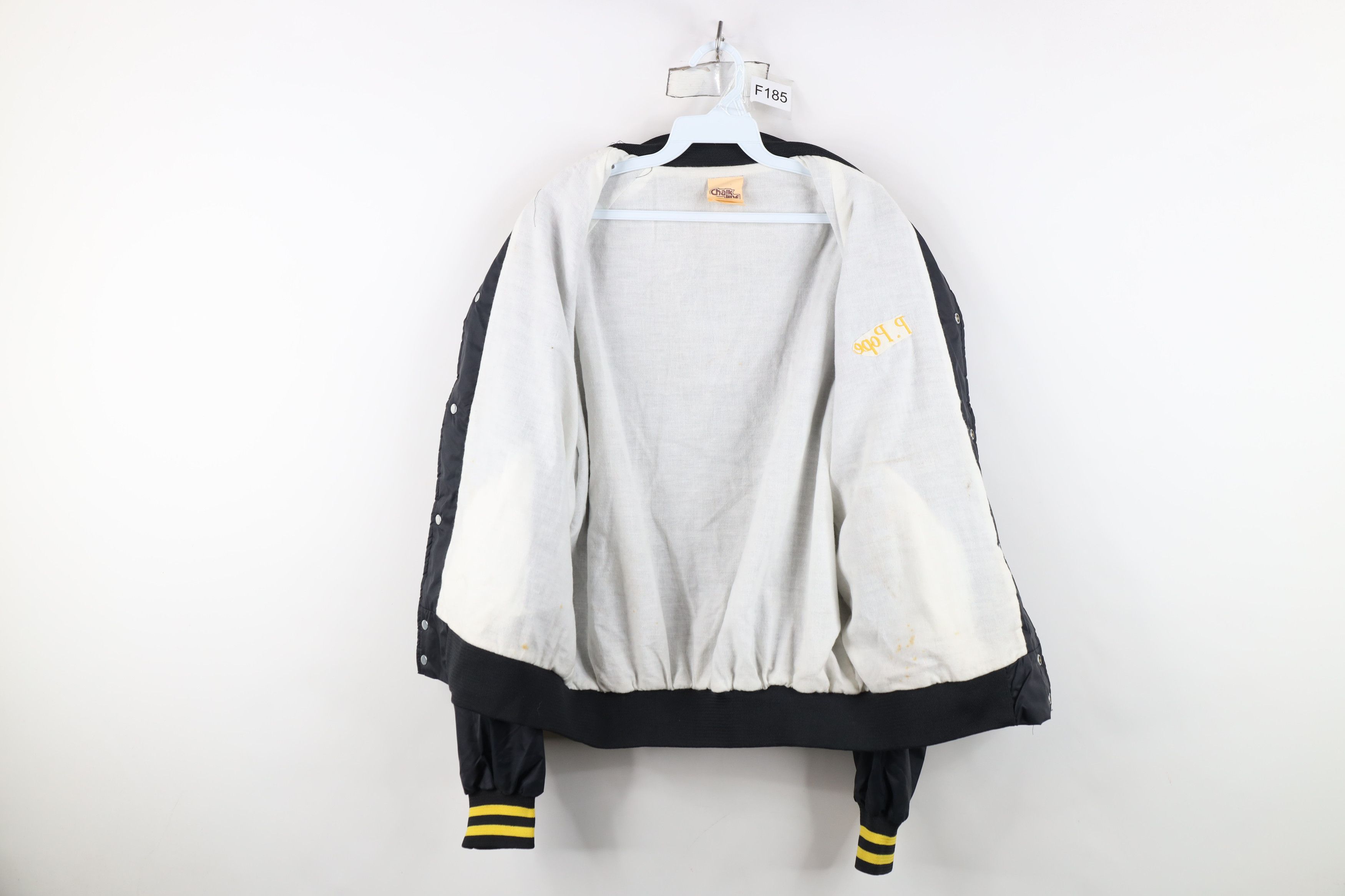 Chalk Line Vintage 70s 80s Chalk Line Swimming Satin Bomber Jacket USA Size US M / EU 48-50 / 2 - 10 Thumbnail