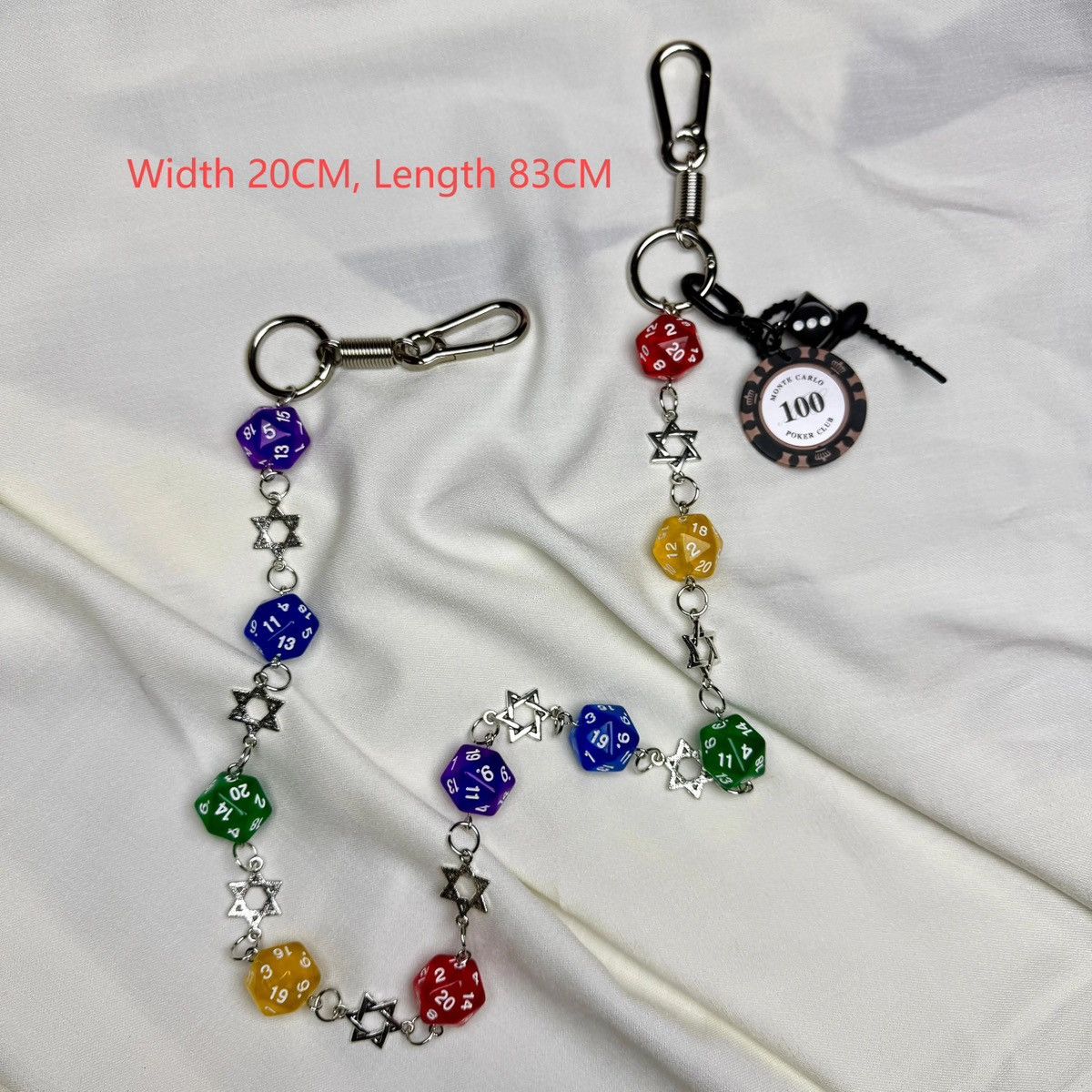 Jewelry Keychain Wallet and pant Chain Size ONE SIZE - 5 Thumbnail