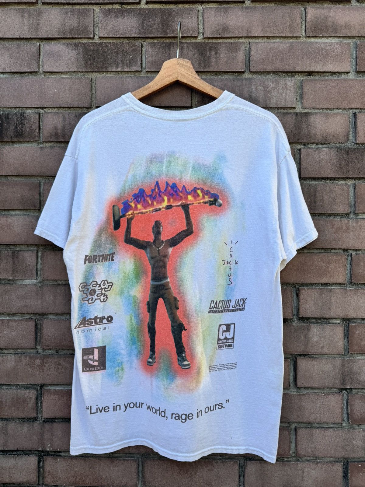 Rap Tees Cactus Jack T-Shirt Size US M / EU 48-50 / 2 - 6 Thumbnail