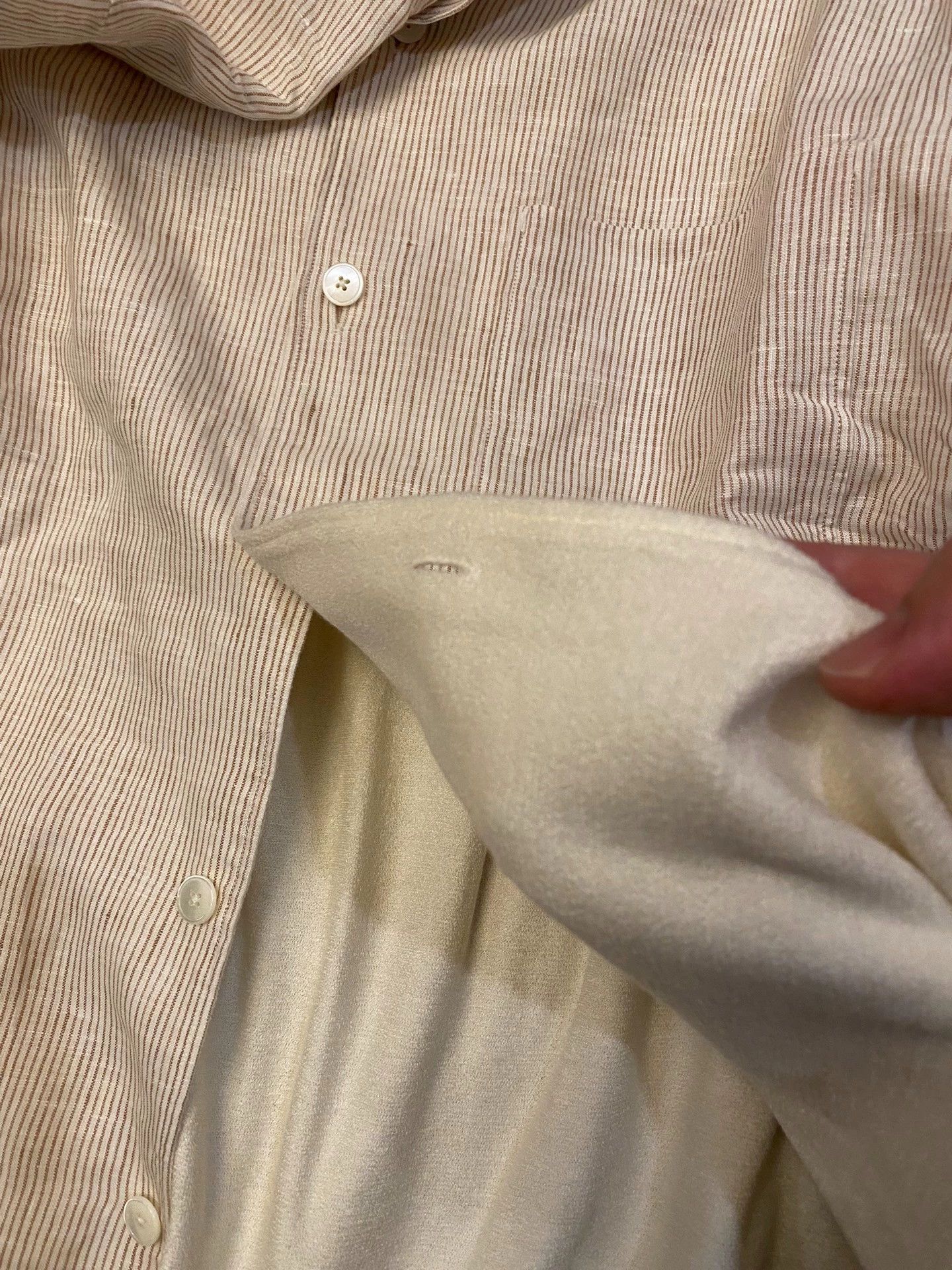 Ermenegildo Zegna ZEGNA Cuban Collar OASI LINO Linen SS Shirt Swiss Size US M / EU 48-50 / 2 - 6 Thumbnail