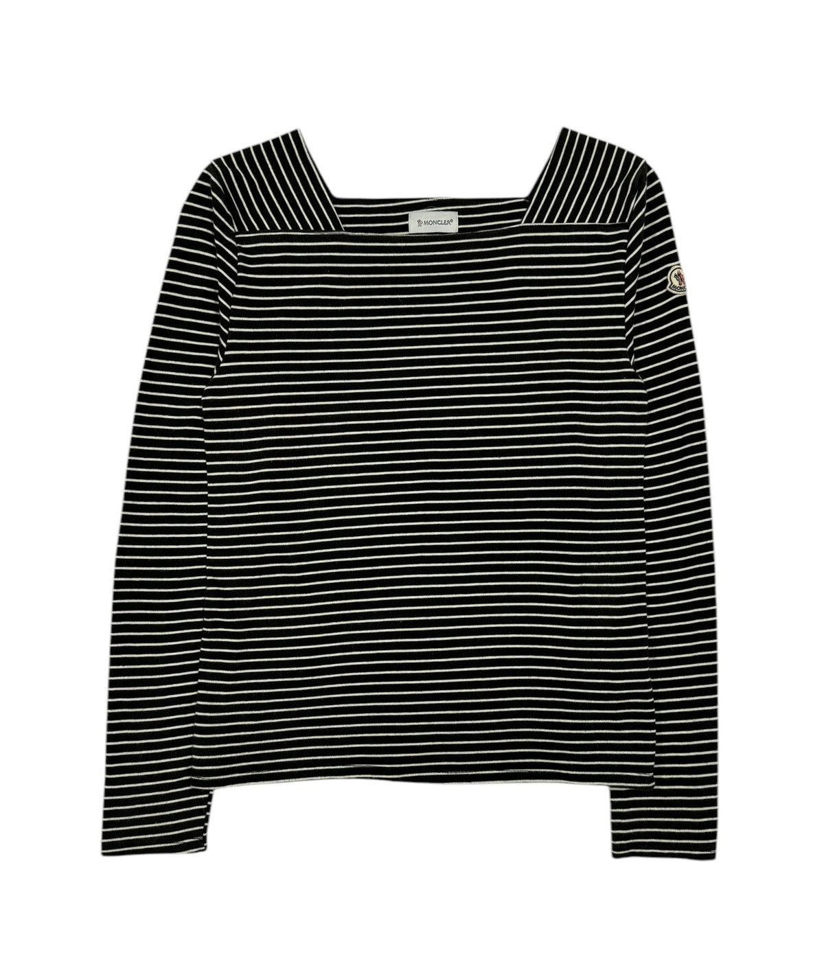 Moncler Moncler Maglia Cardigan Longsleeve Striped Size S / US 4 / IT 40 - 1 Thumbnail