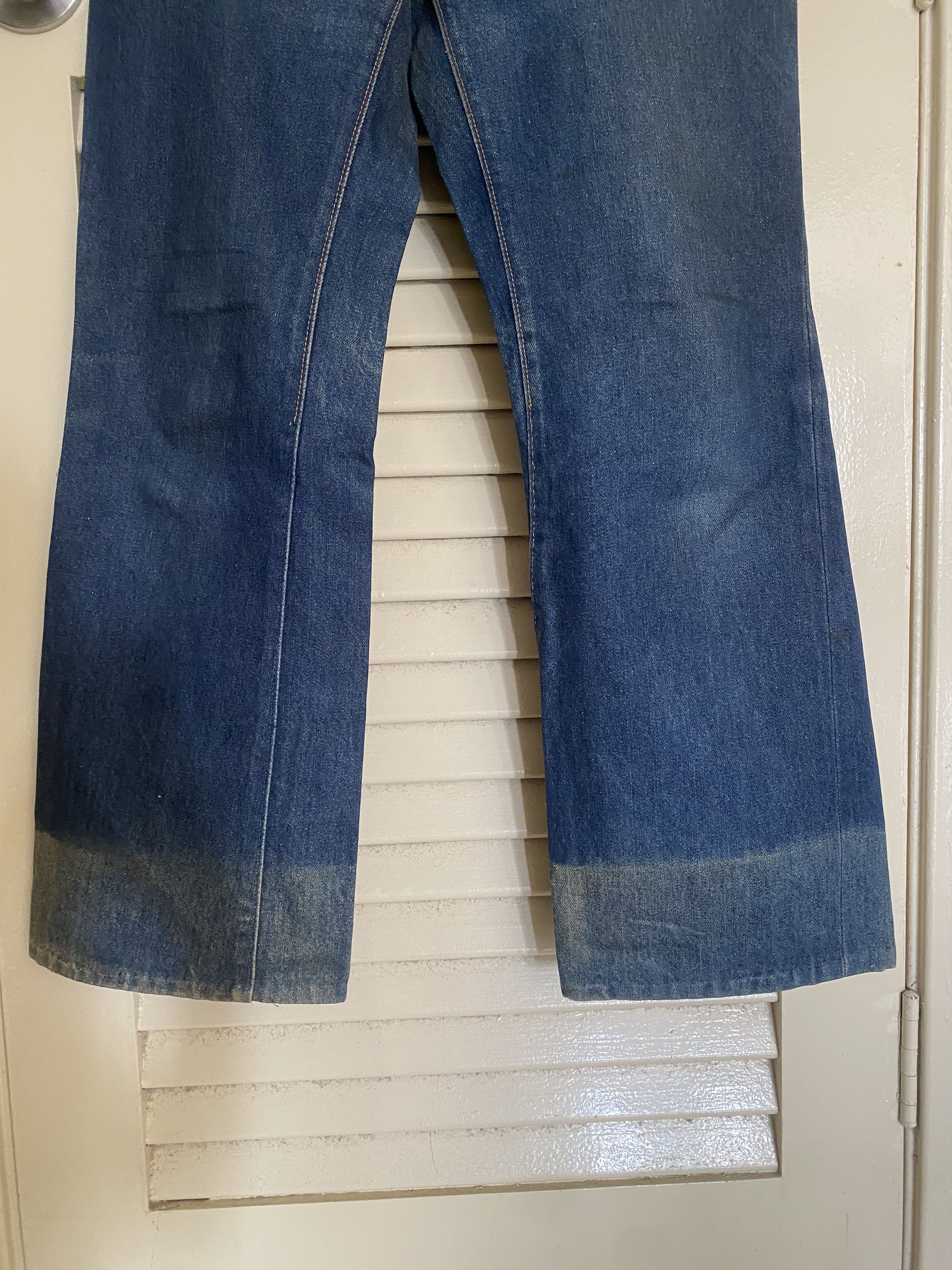 Edwin Vintage 70s Edwin Bell Bottom Flare Bush Jeans Size US 29 - 4 Thumbnail