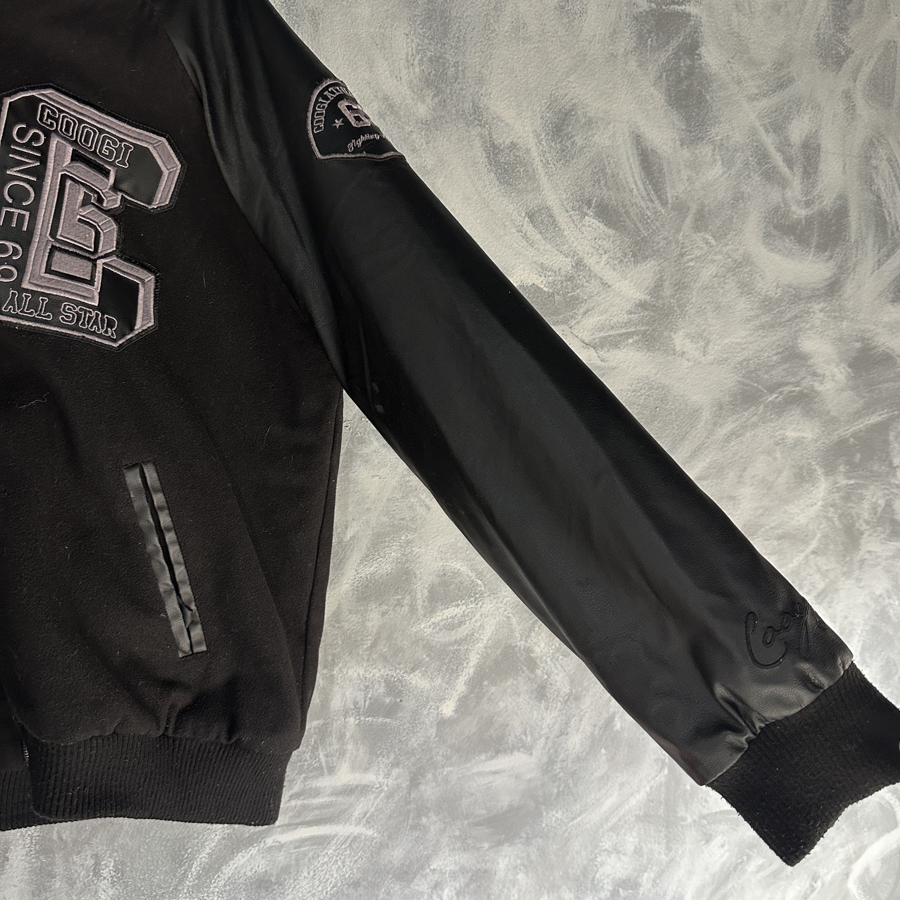 Coogi Vintage COOGI Varsity Jacket Mens Sz XXL Black On Black Size US XXL / EU 58 / 5 - 4 Thumbnail