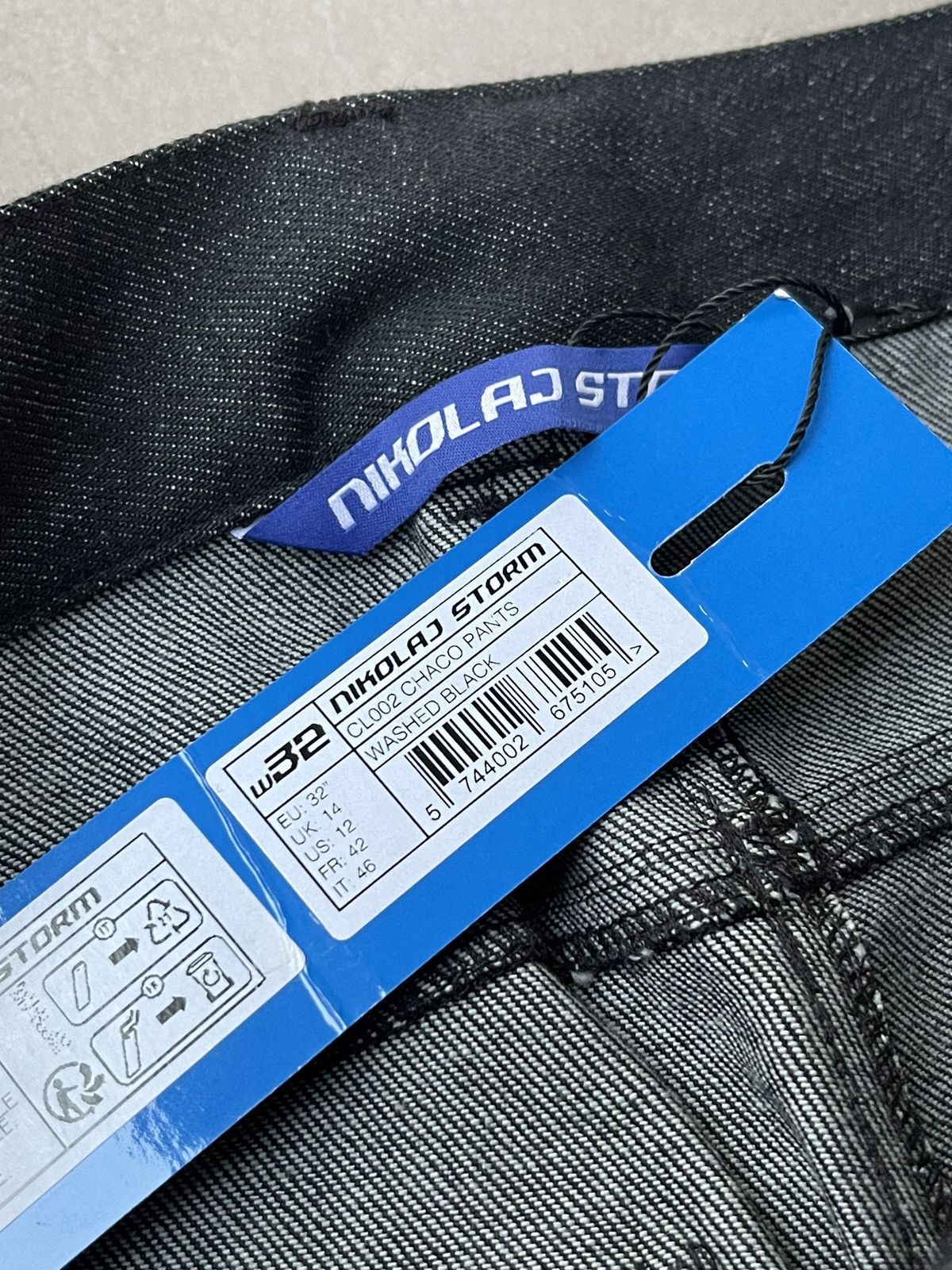 Other !DS! SS23 Nikolaj Storm Chaco Washed Black Pants Size US 32 / EU 48 - 24 Thumbnail