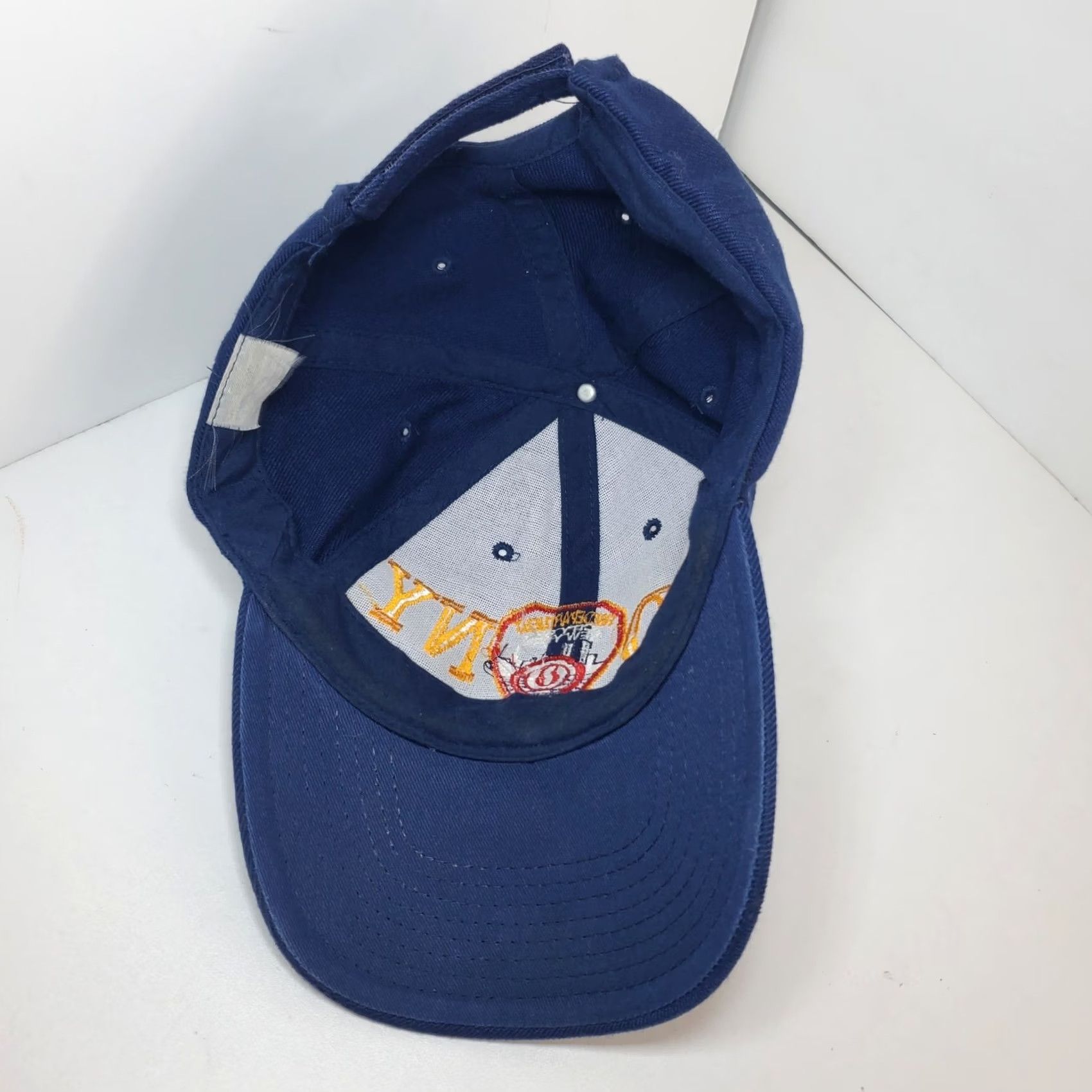 Vintage FDNY Baseball Cap New York Fire Department Dark Blue Adjustable One Size Size ONE SIZE - 7 Thumbnail