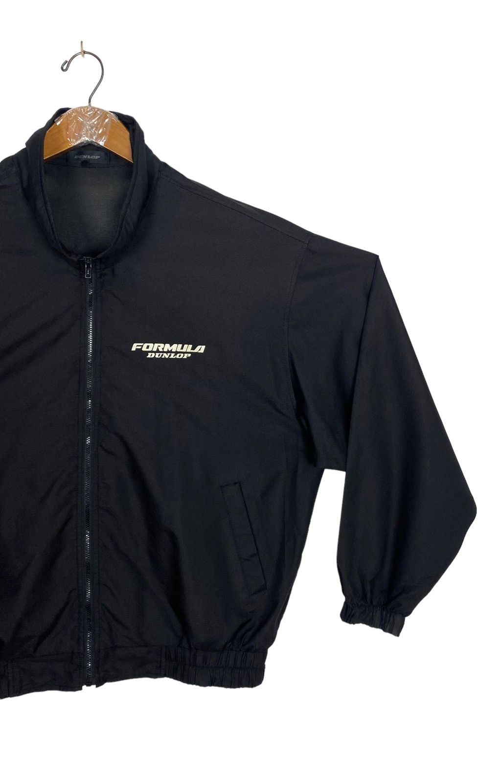Dunlop Rare‼️ Vintage Formula Dunlop Windbreker Jacket Spellout Size US L / EU 52-54 / 3 - 4 Thumbnail