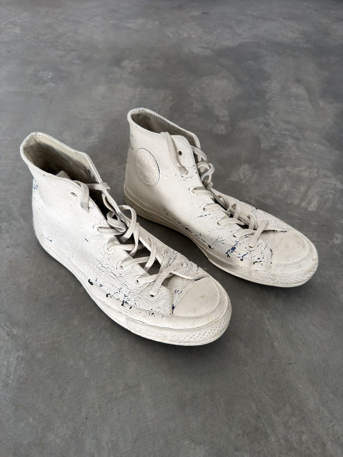 Converse × Maison Margiela *sold Maison margiela x converse high tops Size US 6 / EU 39 - 2 Thumbnail