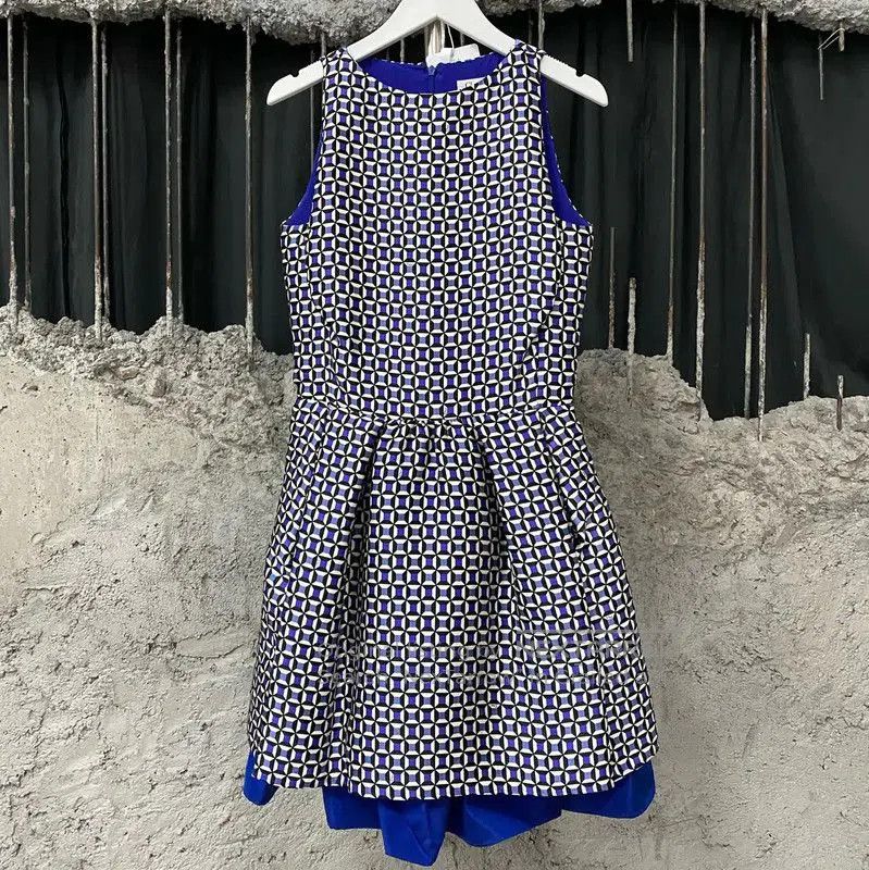 Dior Dior Sleeveless Summer Blue Dress . Size XXS / US 00 / IT 34 - 1 Thumbnail