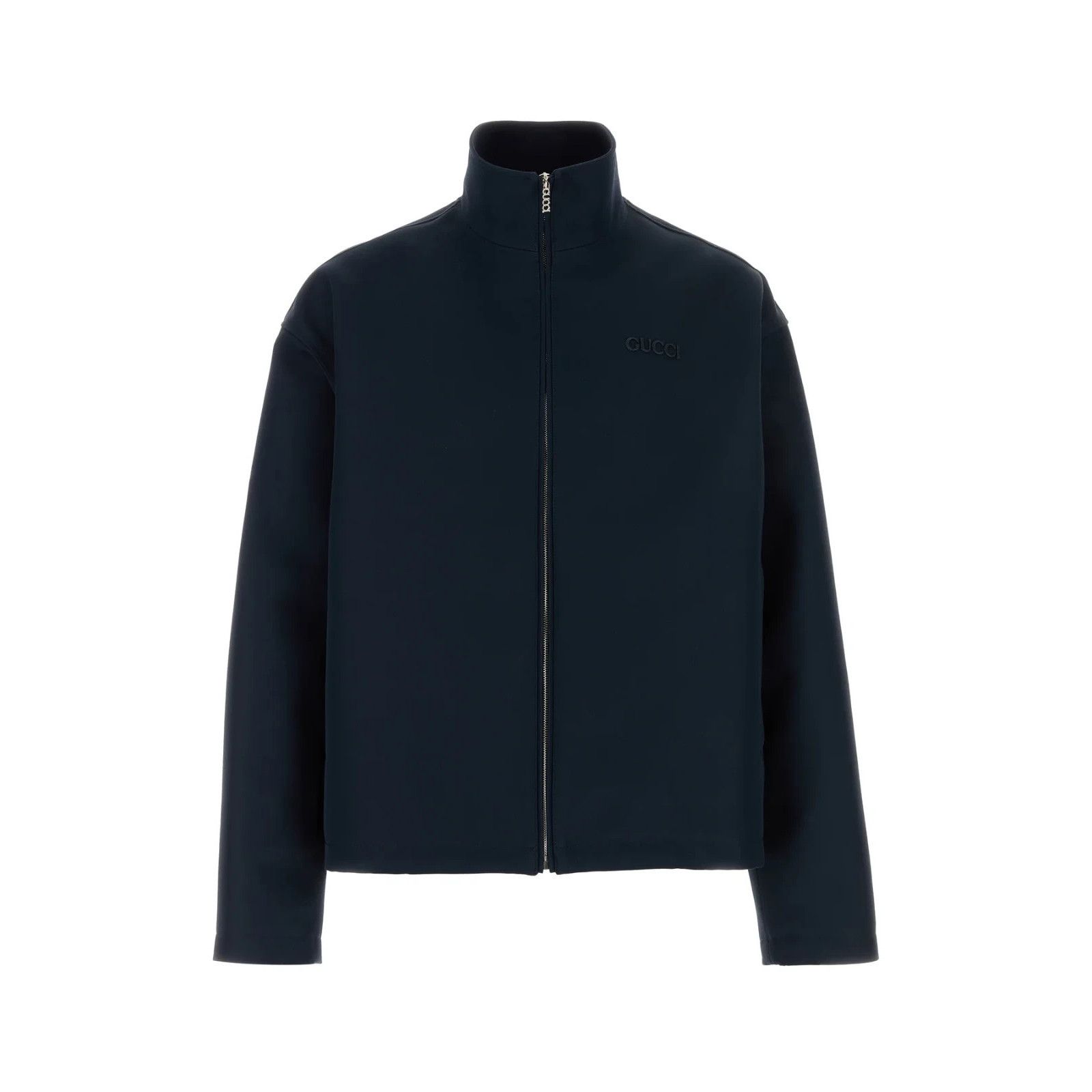 Gucci GUCCI Navy Blue Wool Blend Jacket New And Authentic (Men's s Size US M / EU 48-50 / 2 - 1 Thumbnail