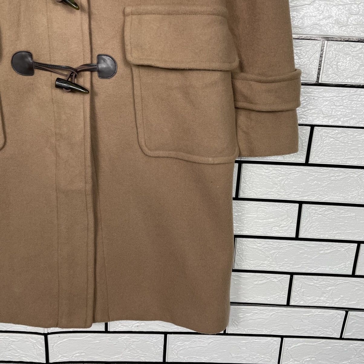 Japanese Brand Crestbridge Blue Label Brown Duffle Coat Size S / US 4 / IT 40 - 5 Thumbnail