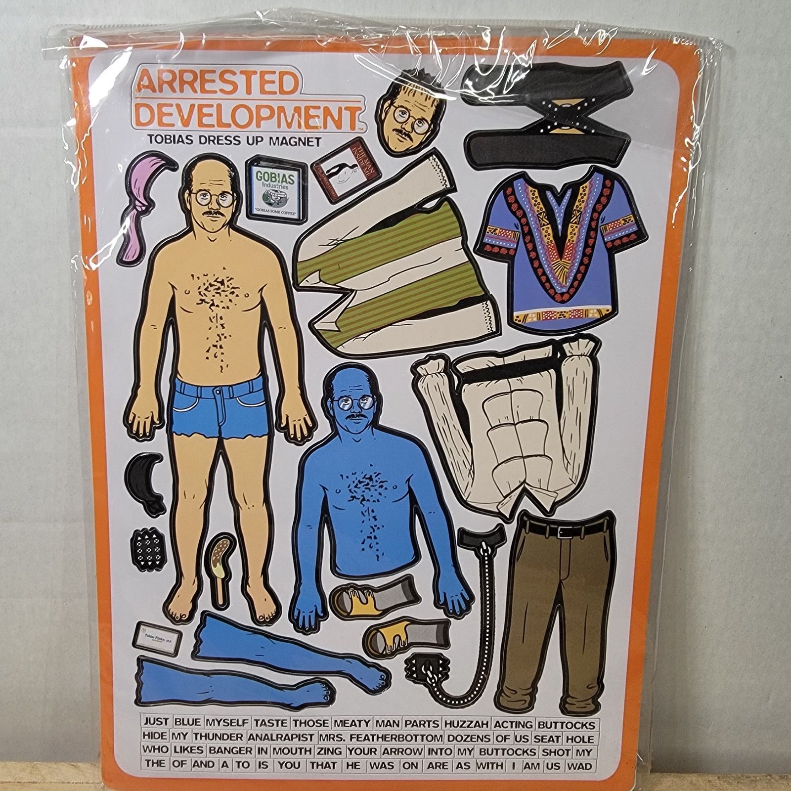 Ripple Junction Arrested Development Magnetic Dress-Up Tobias - NEW / SEALED Size ONE SIZE - 1 Thumbnail